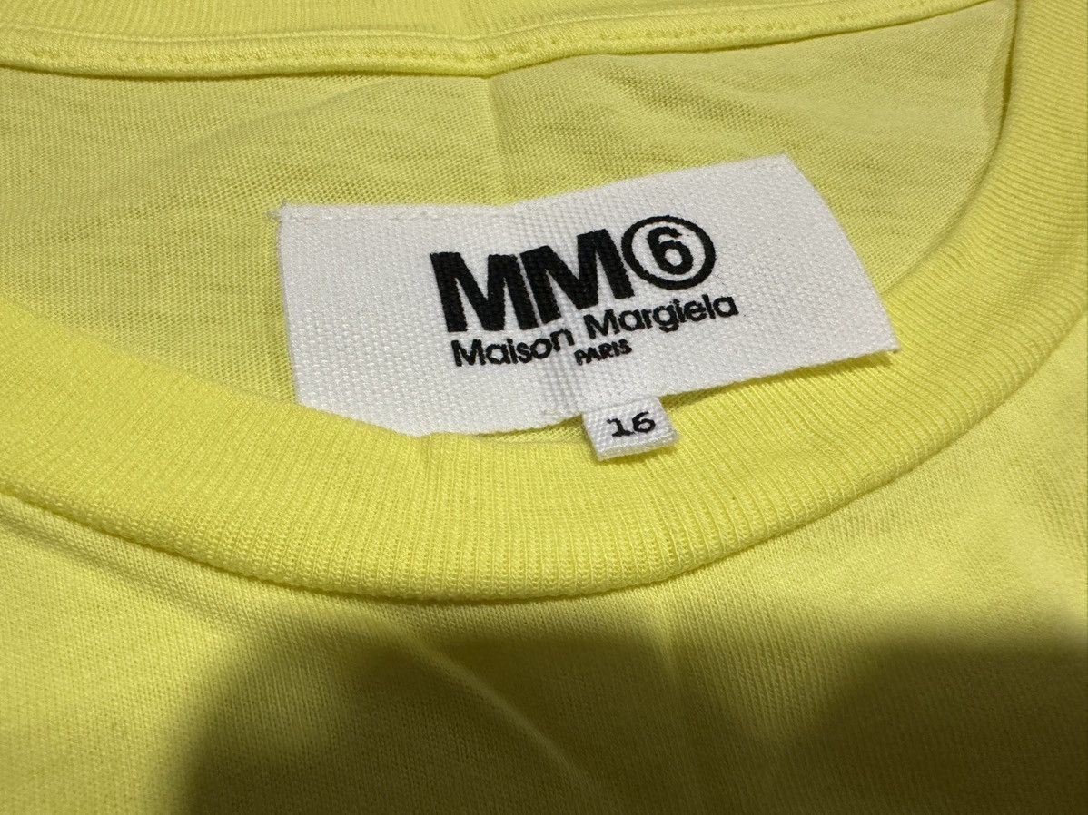 MM6 🔥Maison Margiela MM6 Side Logo Printed Youth Tee Oversized Size US XL / EU 56 / 4 - 8 Thumbnail