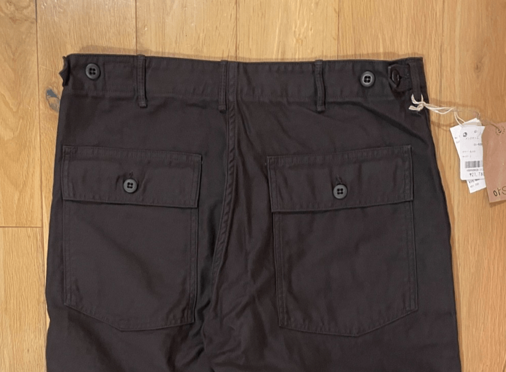 Orslow orSlow Regular Fit US Army Fatigue Pants Black Size 3 Size US 34 / EU 50 - 5 Thumbnail