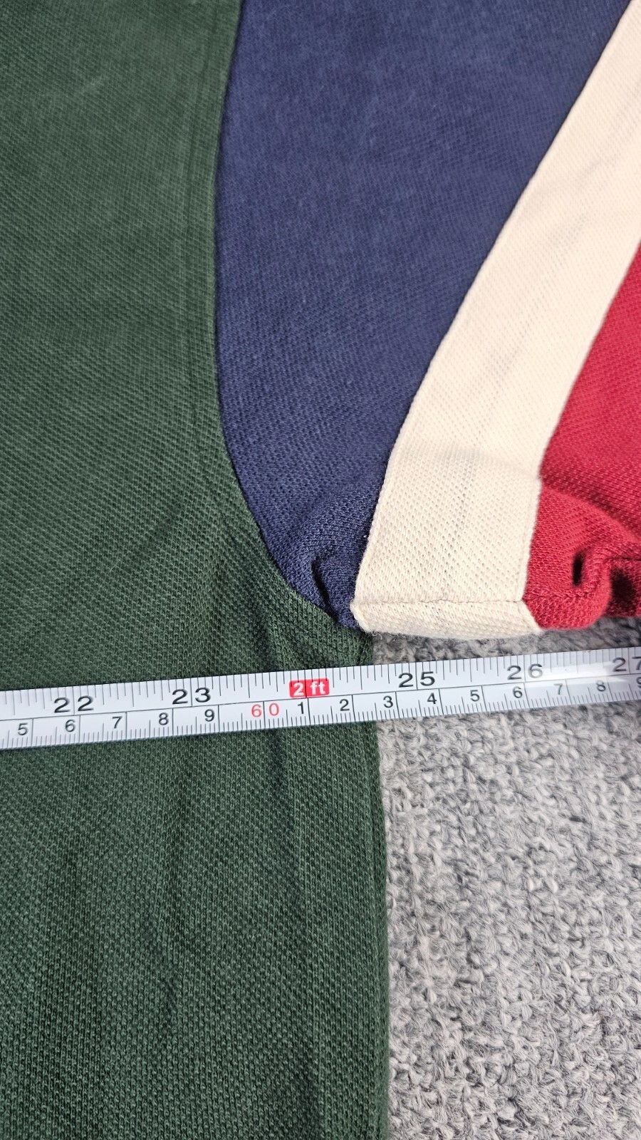Tommy Hilfiger Vintage 90s Tommy Hilfiger Crest Spellout Rugby Shirt XXL Size US XXL / EU 58 / 5 - 13 Thumbnail