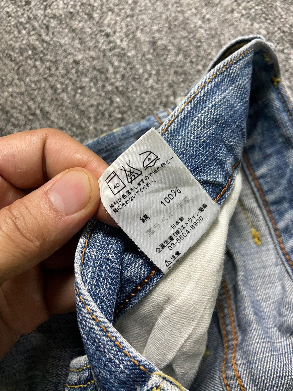 Japanese Brand × Lee × Vintage LEE RIDERS Brand Distressed Denim Jeans (132) Size US 36 / EU 52 - 5 Thumbnail