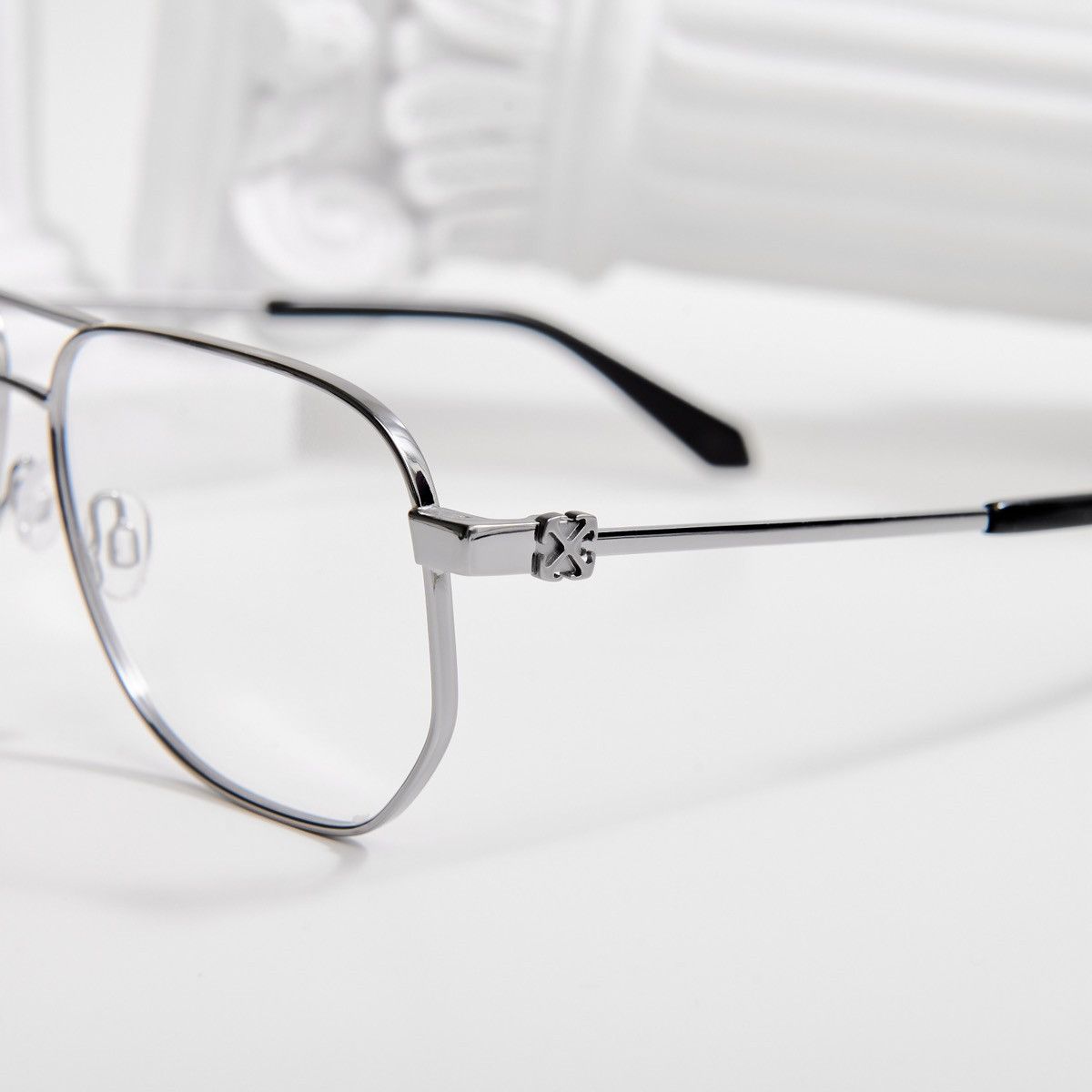 Off-White OFF WHITE STYLE 8A GUNMETAL GLASSES Size ONE SIZE - 3 Thumbnail
