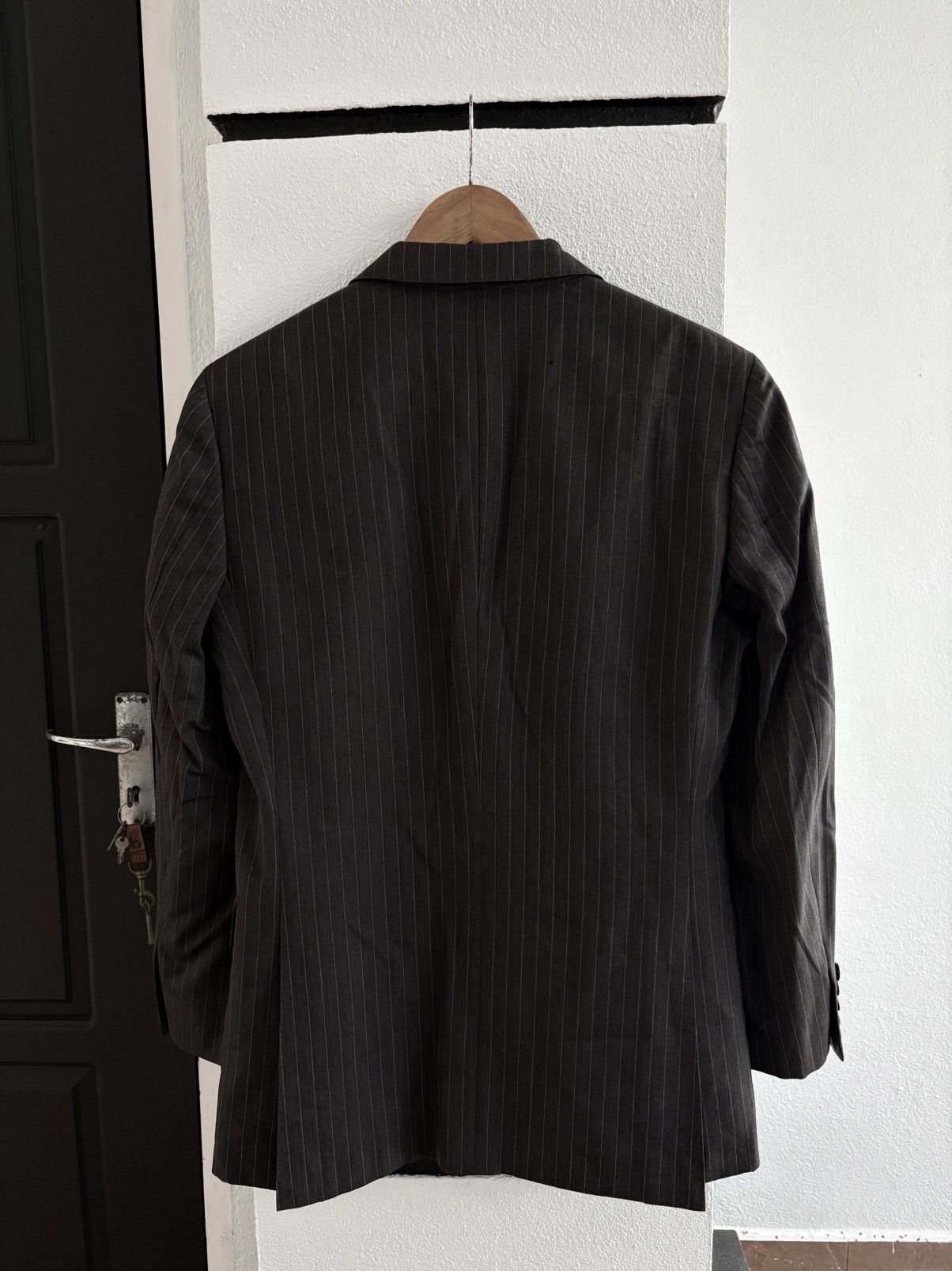 Burberry Burberry Black Label Stripped Blazer Jacket Size US S / EU 44-46 / 1 - 9 Thumbnail