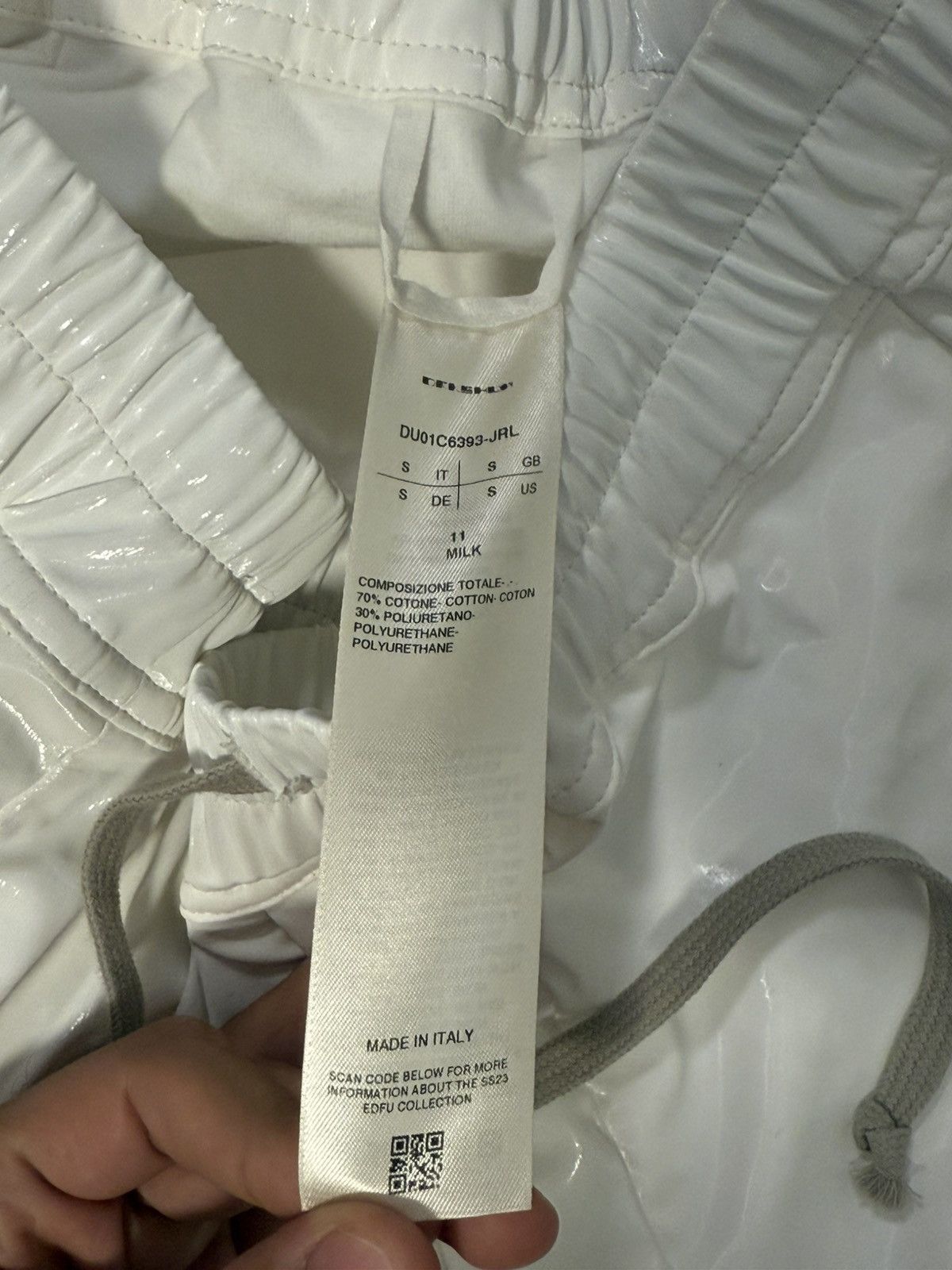Rick Owens Drkshdw Rick Owens Pusher Pants Milk Size US 32 / EU 48 - 3 Thumbnail