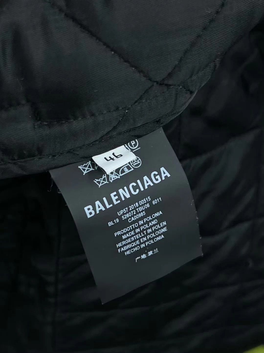 Balenciaga Balenciaga plaid wool coat, size 46 Size US S / EU 44-46 / 1 - 8 Thumbnail