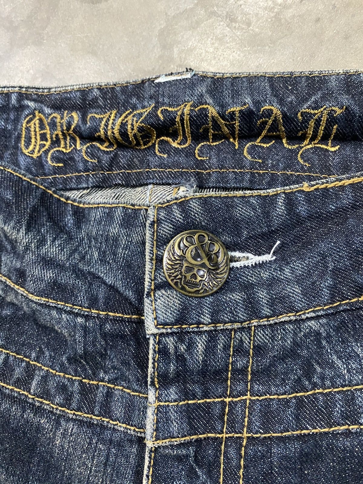 Hysteric Glamour × If Six Was Nine × Le Grande Bleu (L.G.B.) Flare Jeans Japan Original Jeans Clawmark Distressed @279 Size US 34 / EU 50 - 15 Thumbnail