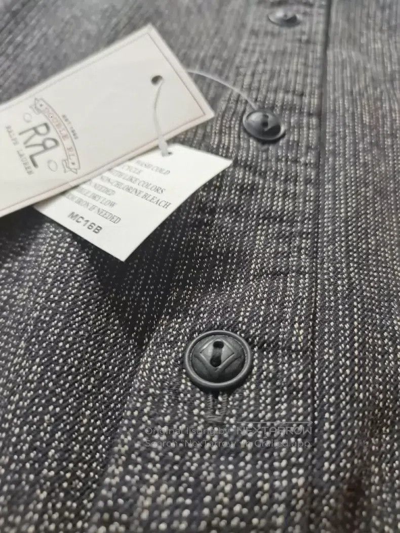 RRL Ralph Lauren RRL Ralph Lauren Old-fashioned shirt, pepper salt Size US M / EU 48-50 / 2 - 4 Thumbnail