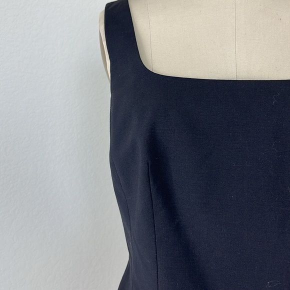 Giorgio Armani Giorgio Armani VTG 90s Suit Shell Tailored Side Zip Top Size M / US 6-8 / IT 42-44 - 2 Thumbnail