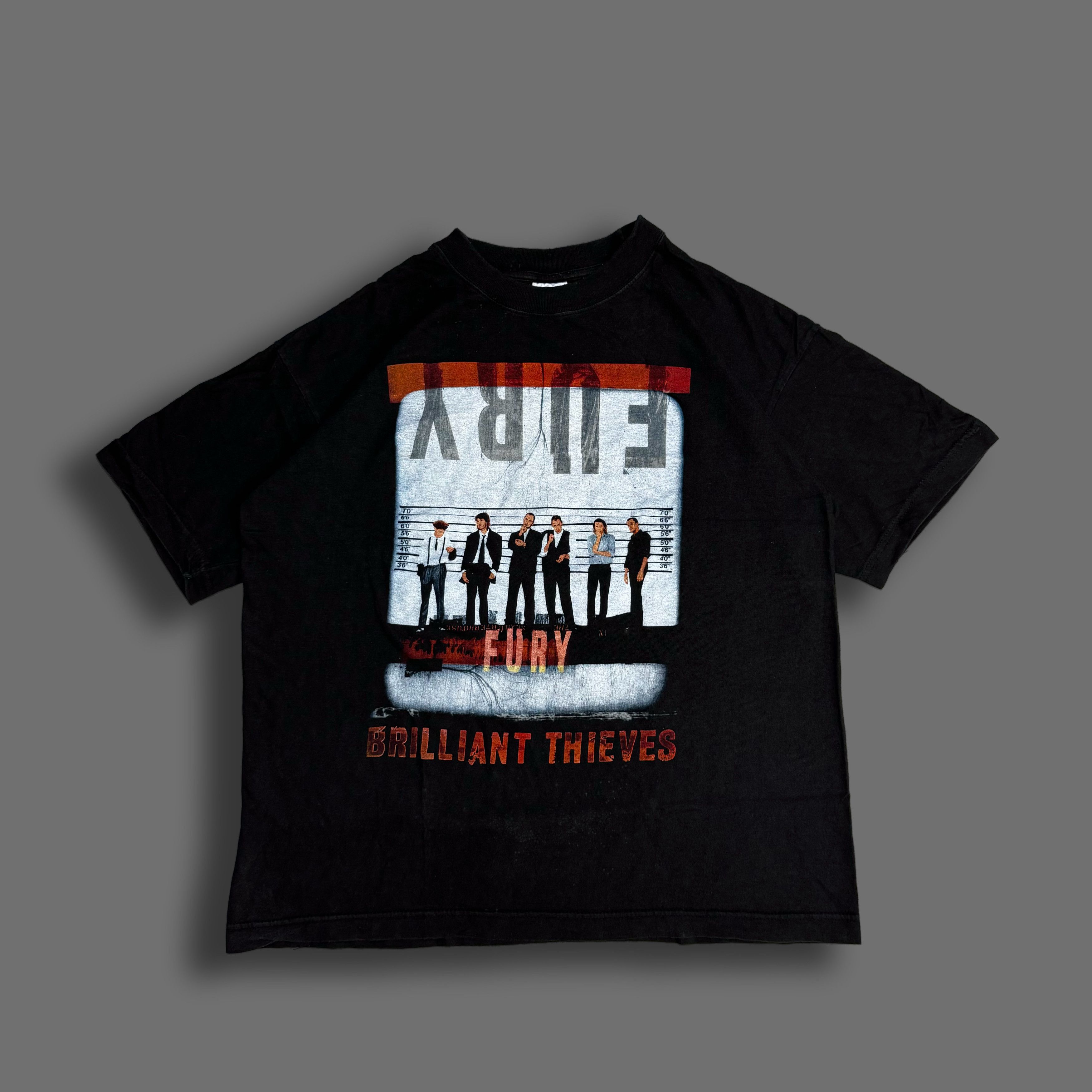 Band Tees × Vintage FURY BRILLIANT THIEVES DEUTCHLAND TOUR 1997 BAND T SHIRT Size US XL / EU 56 / 4 - 2 Thumbnail