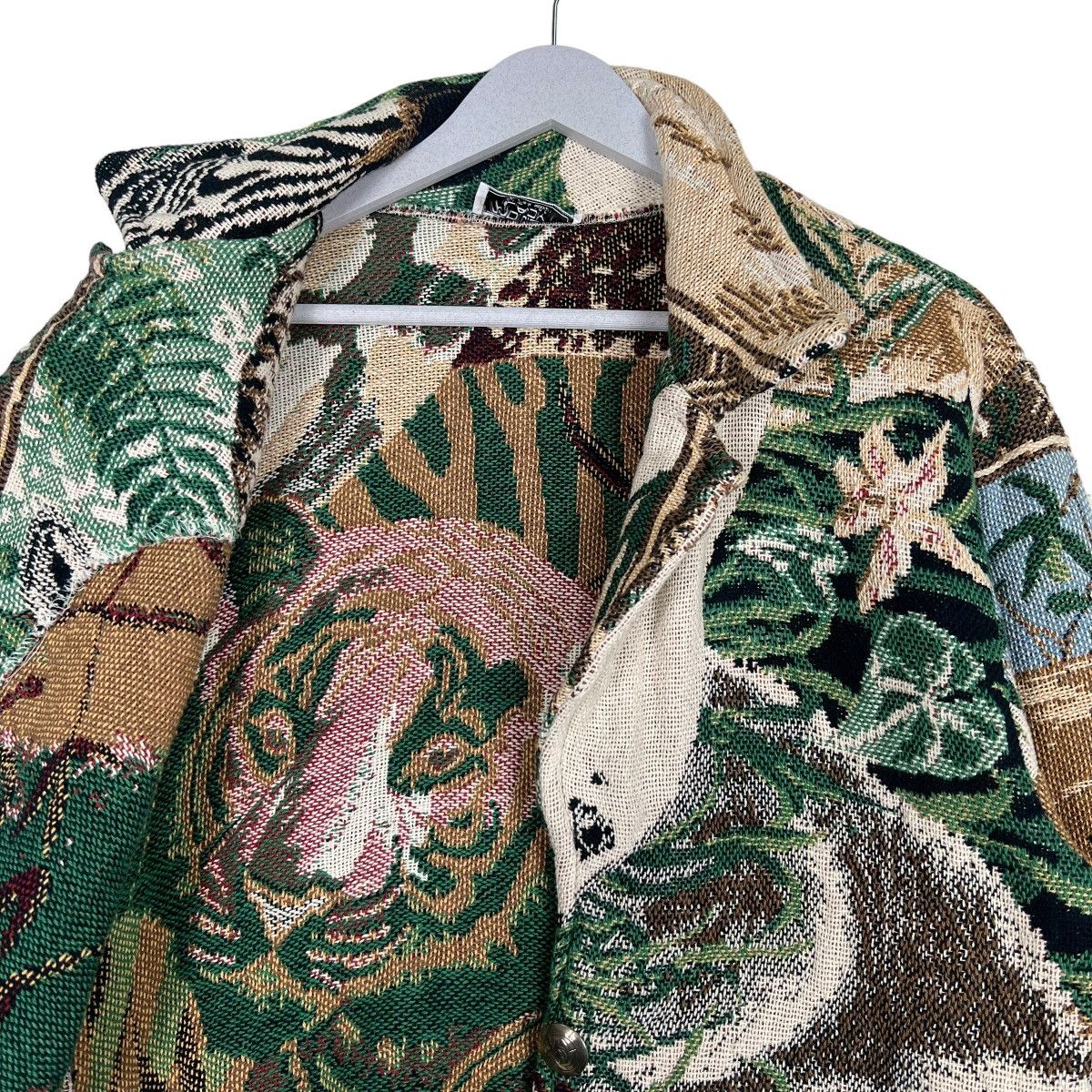 Designer 🔥 80s MIDNIGHT LADY BY PACO COLER ANIMAL PRINT JACKET Size M / US 6-8 / IT 42-44 - 11 Thumbnail