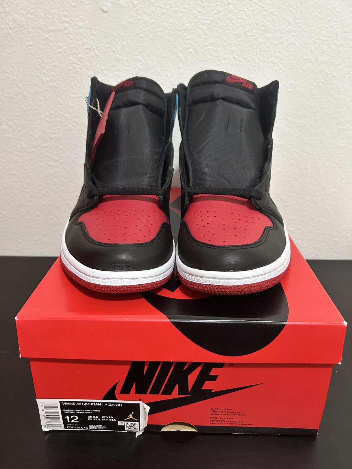 Jordan Brand Jordan 1 High Nc - Chi (women’s) Size US 10.5 / EU 43-44 - 4 Thumbnail