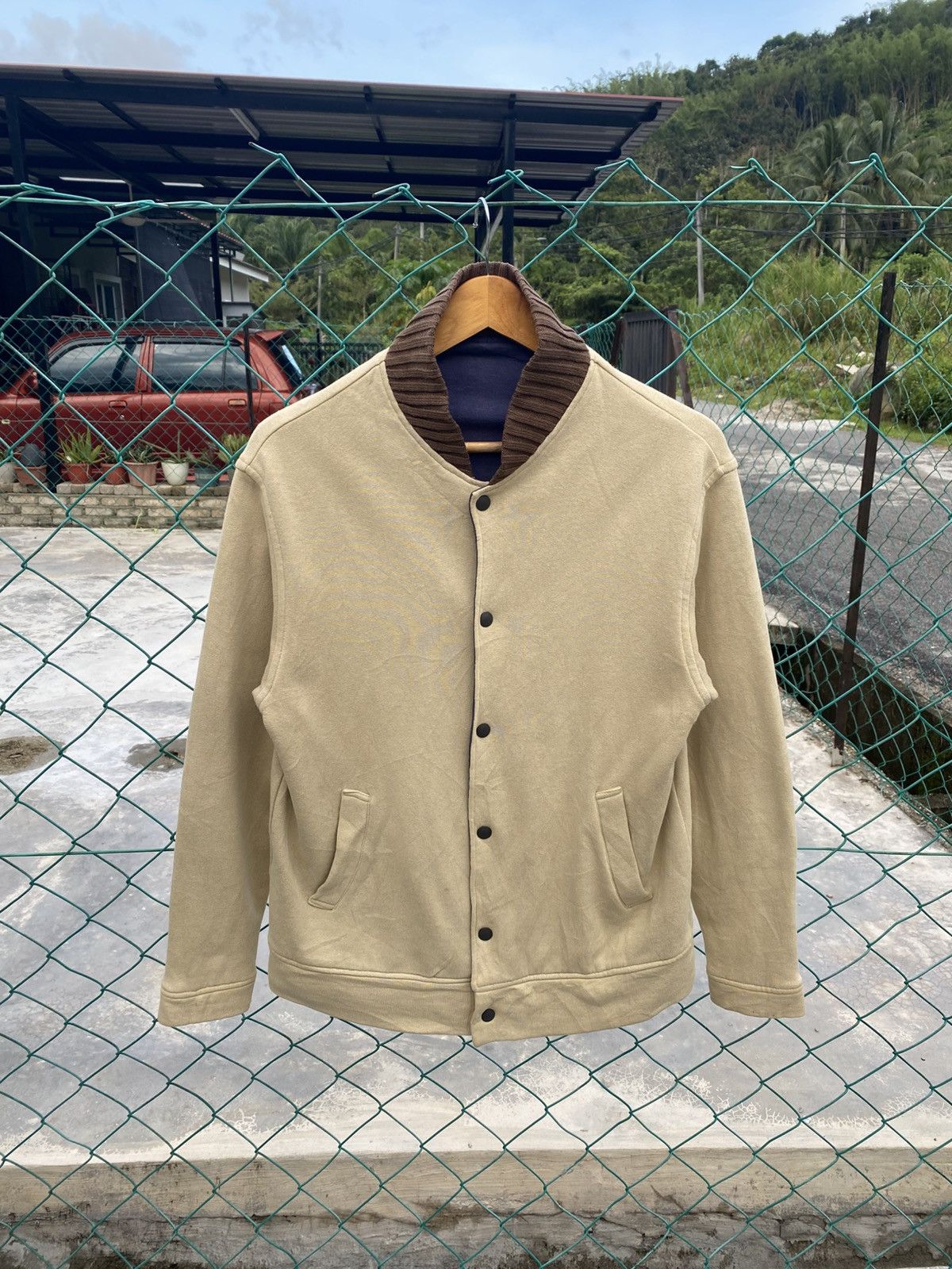 Japanese Brand × SHIPS × Vintage ⚡️light layer⚡️ Ships riversible jacket Size US M / EU 48-50 / 2 - 1 Thumbnail