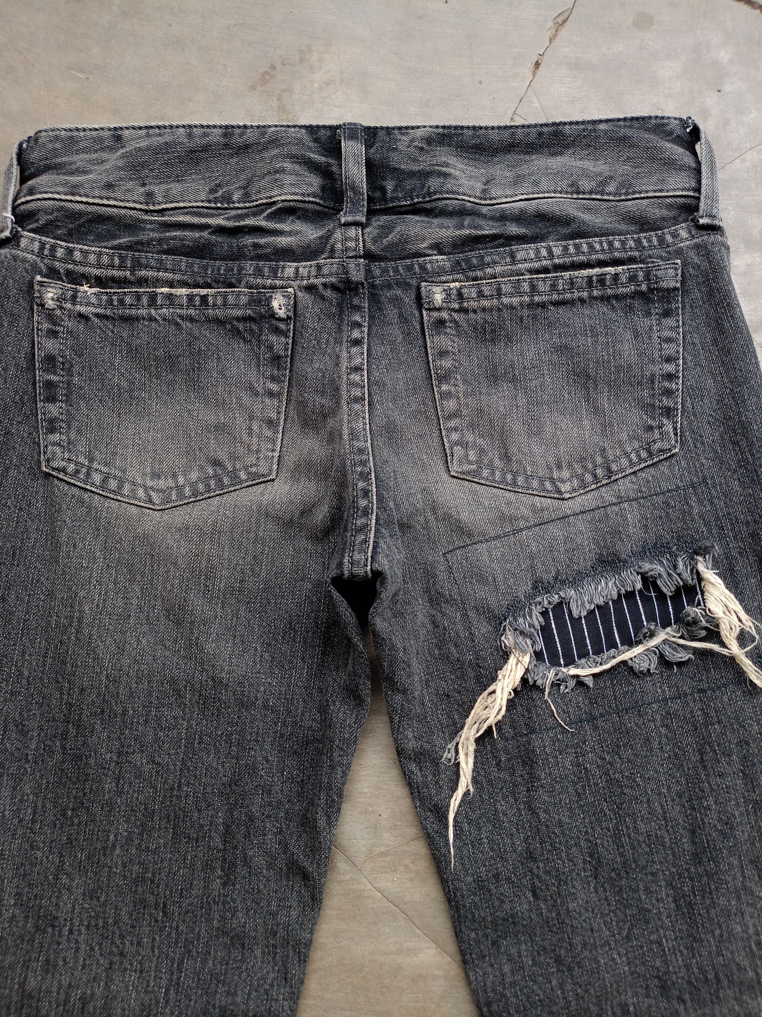 SLY 2000s Sly - Flared Denim Pants style ifsixwasnine Size 28" / US 6 / IT 42 - 5 Thumbnail