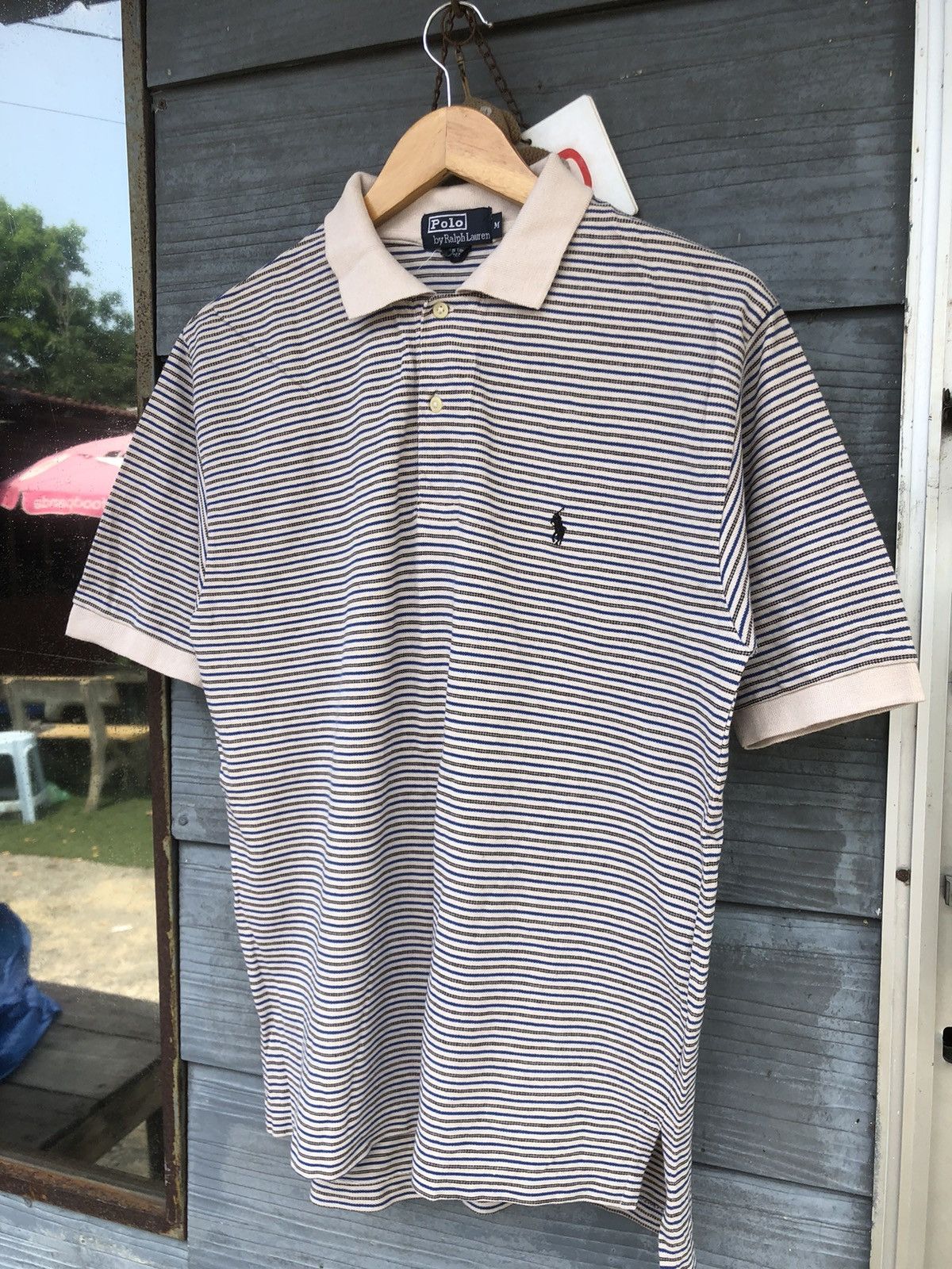 Polo Ralph Lauren Vintage Polo Ralph Lauren Polo Tshirt Size US M / EU 48-50 / 2 - 2 Thumbnail