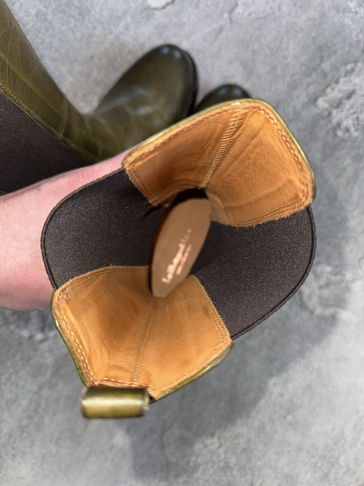 Other La Bottega Di Lisa 37size leather chelsea boots ankle shoes Size US 7 / IT 37 - 18 Thumbnail