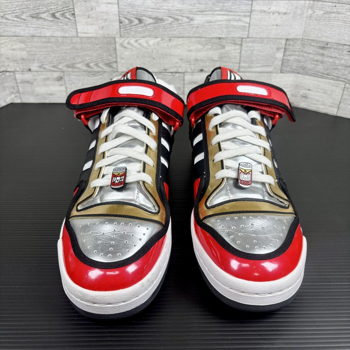 Adidas Adidas Forum 84 Low x The Simpsons ‘Duff Beer Duffman’ 9.5 Size US 9.5 / EU 42-43 - 2 Thumbnail
