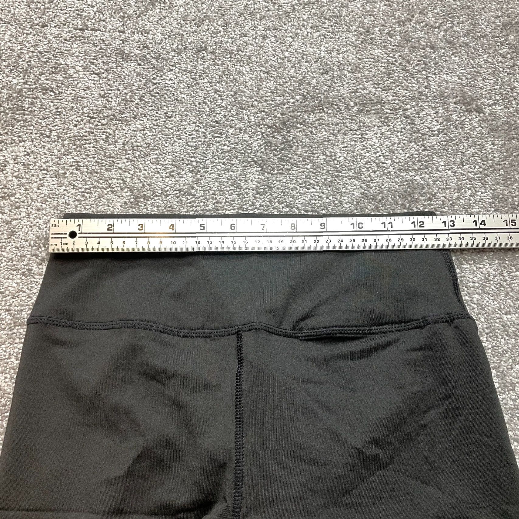 Vintage Unbranded Compression Shorts Womens M Black Stretch Active Gym Yoga New NWT Size 32" / US 10 / IT 46 - 5 Thumbnail