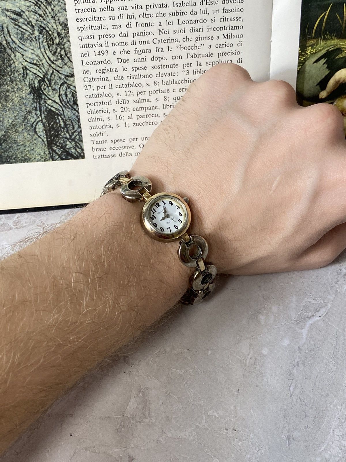 Jewelry VINTAGE SPUTNIK CITIZEN WATCH QUARTZ Rare Bracelet Size ONE SIZE - 6 Thumbnail
