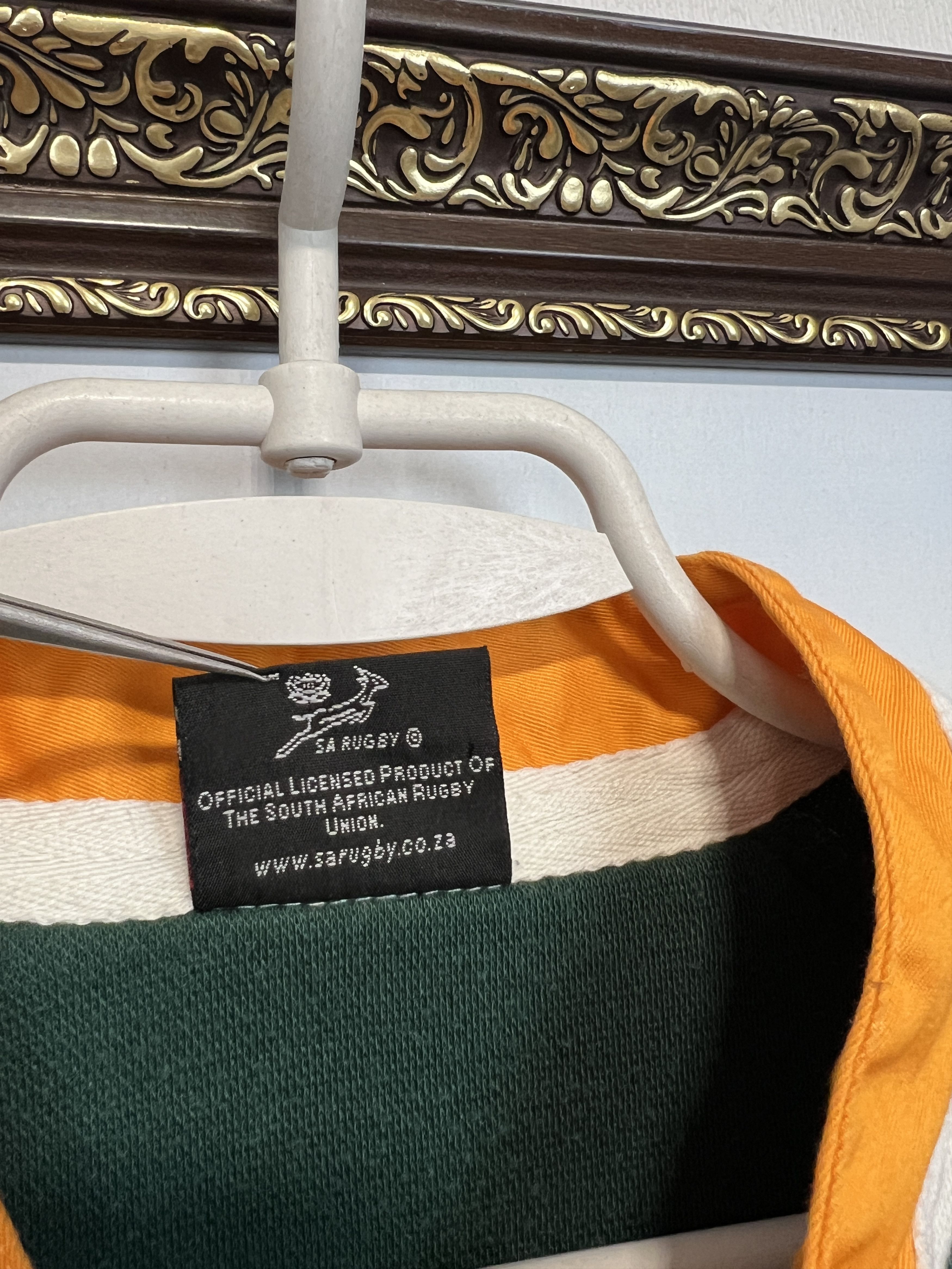 Vintage Canterbury South Africa Rugby Union Jersey Long Sleeve Size US L / EU 52-54 / 3 - 8 Thumbnail