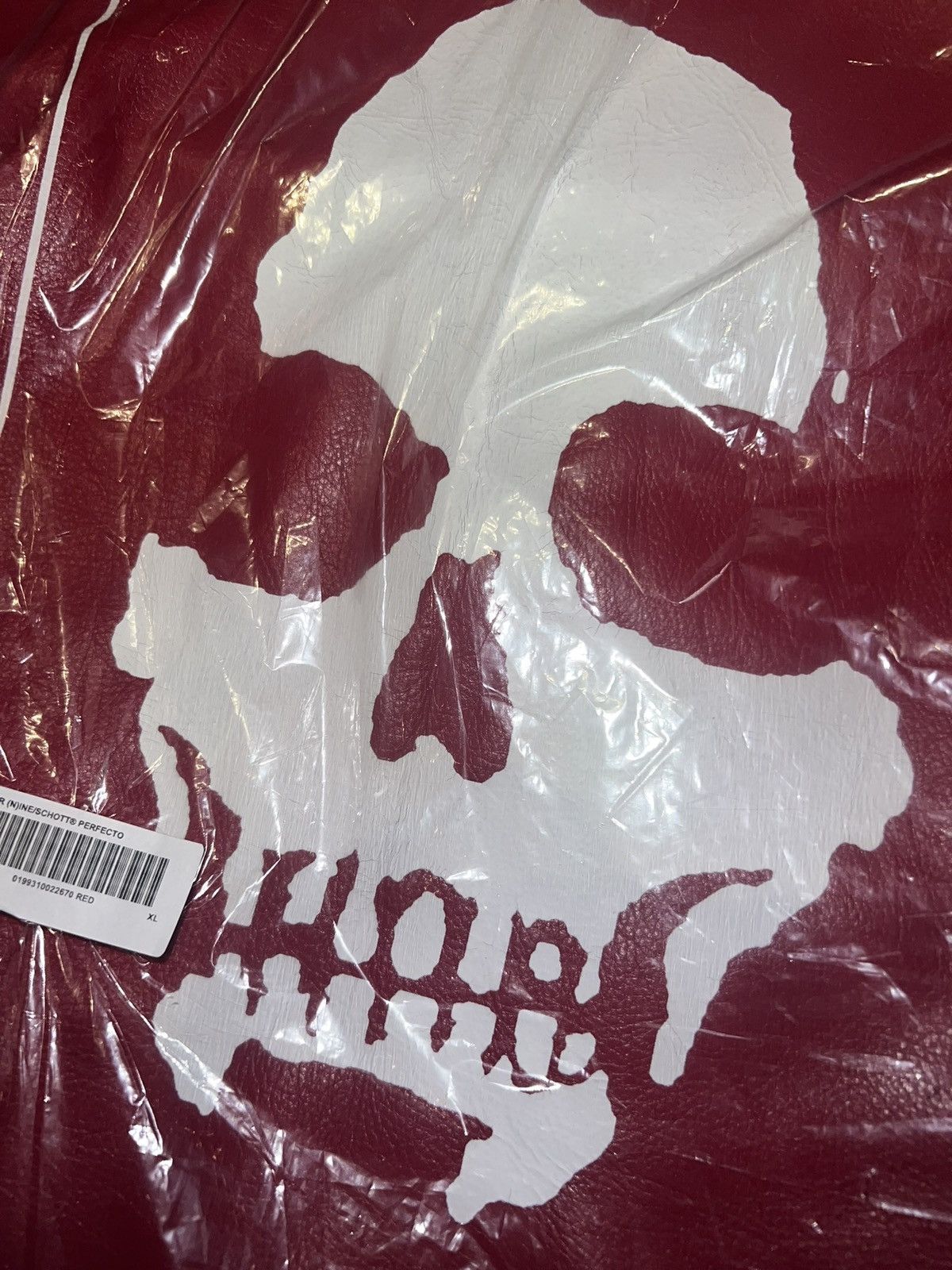 Schott × Supreme Supreme Number (N)ine Schott Perfecto Leather Jacket Red XL Size US XL / EU 56 / 4 - 11 Thumbnail