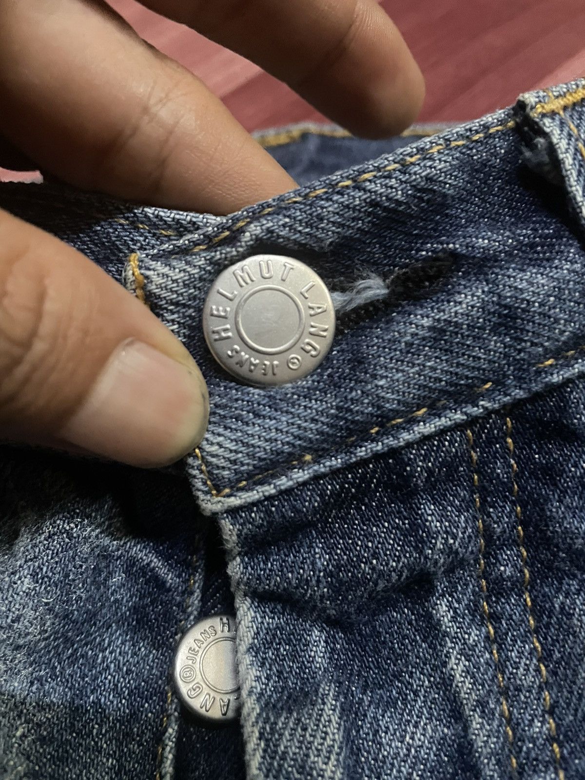 Helmut Lang Helmut Lang Jeans Size 27 Vintage Denim Made in Italy Size US 27 - 7 Thumbnail