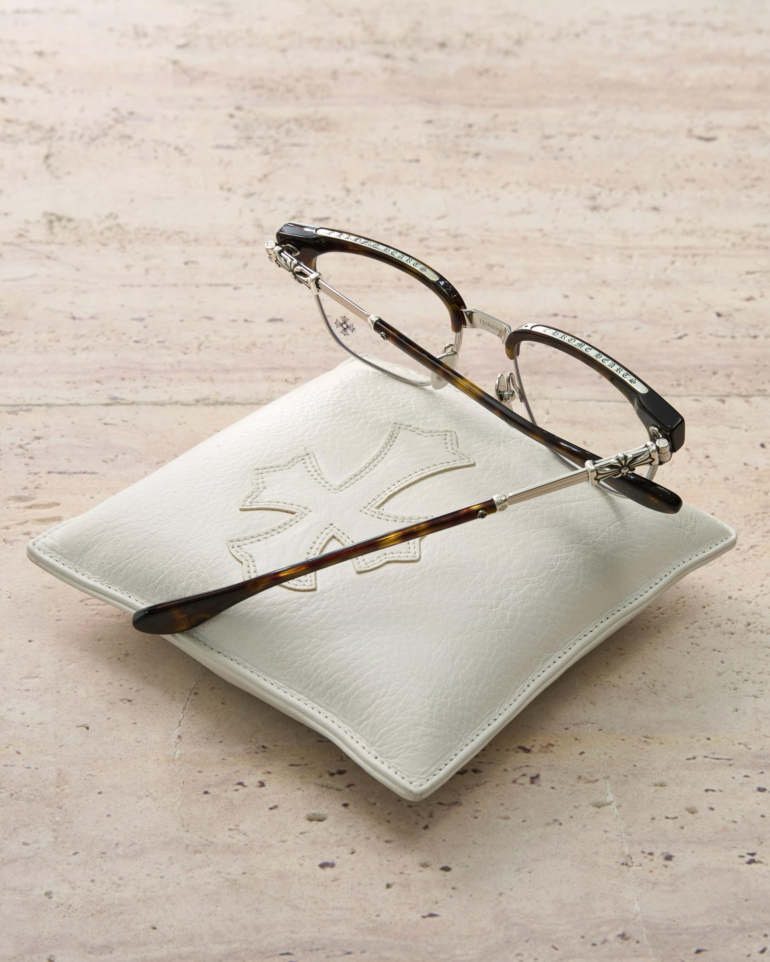 Chrome Hearts CHROME HEARTS BONENNOISSEUR II Dark Tortoise/Shiny Silver Size ONE SIZE - 5 Thumbnail