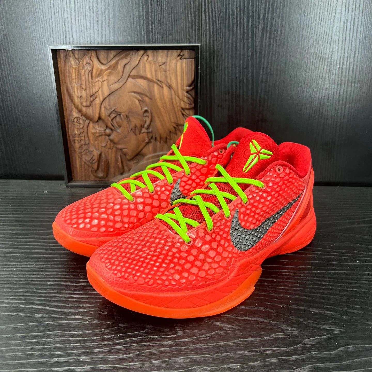 Nike Kobe 6 Reverse Green Hornet 43 Near Mint Original Box Size US 10 / EU 43 - 1 Thumbnail