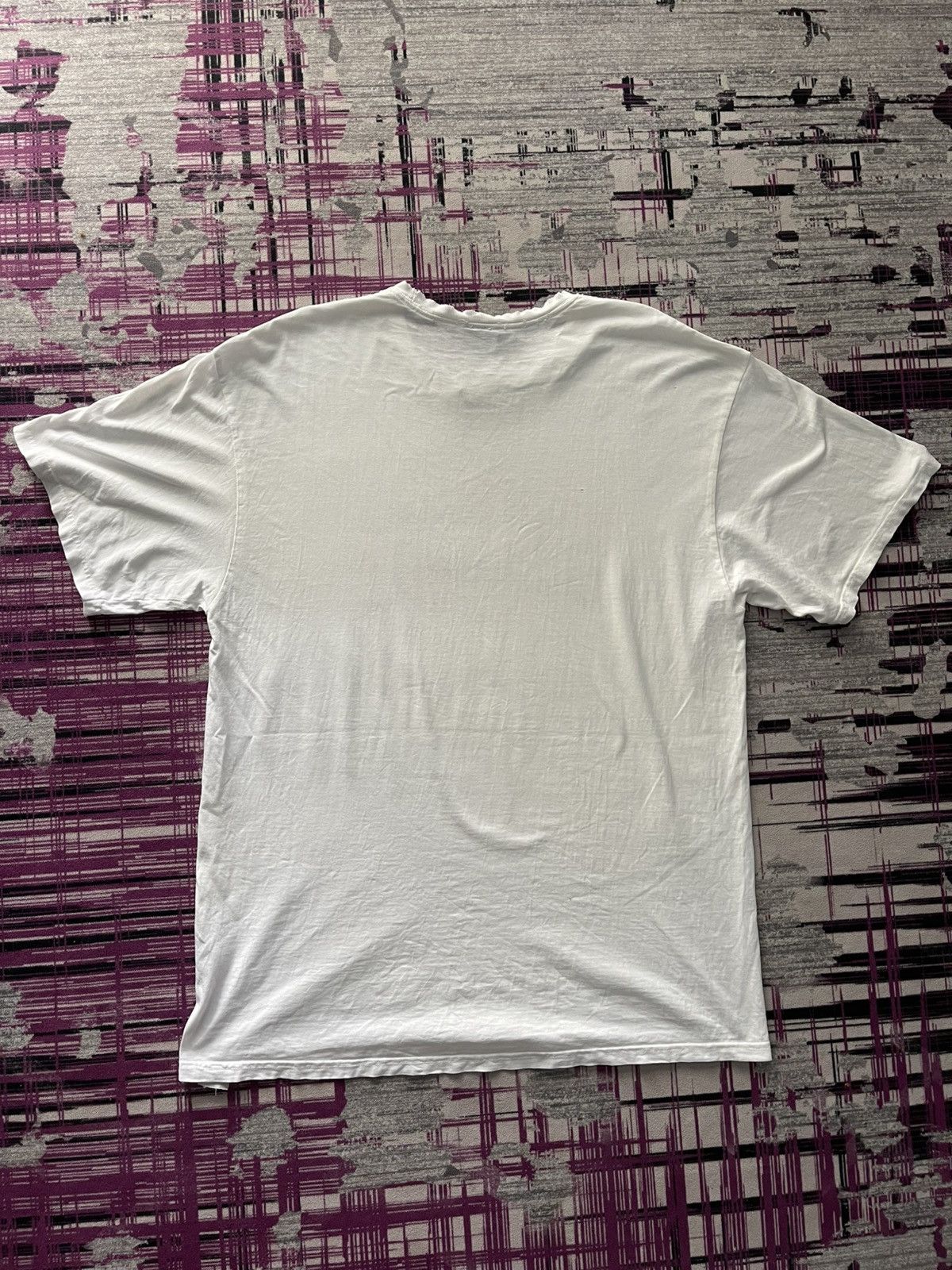 Stussy VINTAGE DISTRESSED STUSSY FLORAL SPELL OUT VERY RARE Size US XL / EU 56 / 4 - 7 Thumbnail
