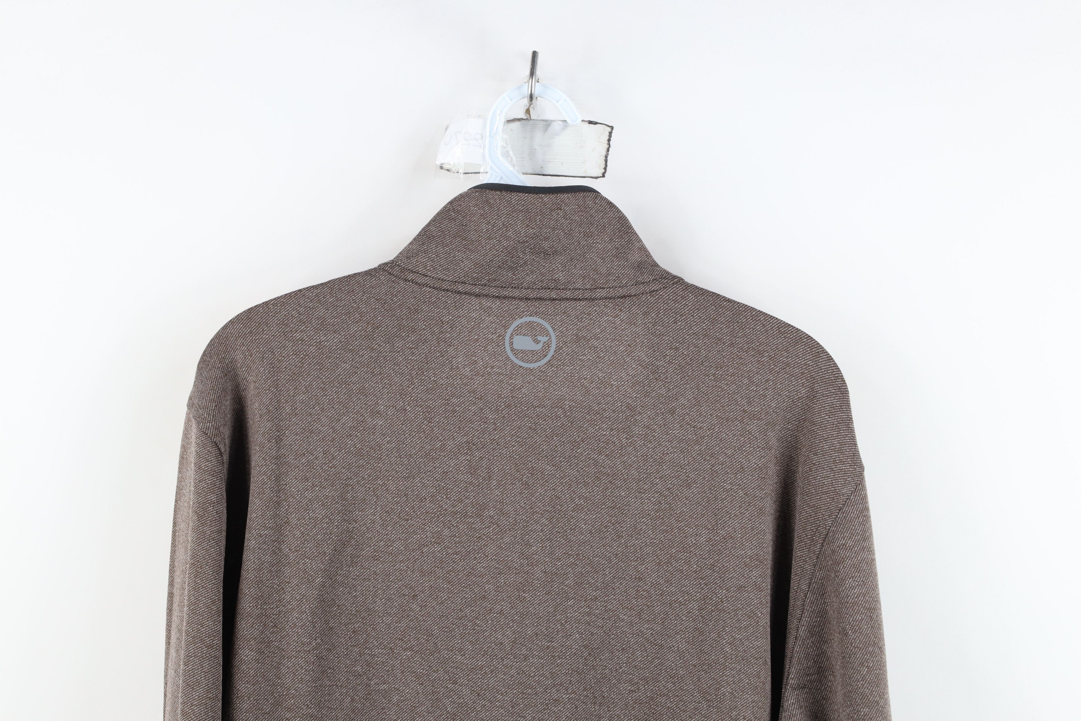 Vineyard Vines Vineyard Vines Jim Nantz Half Zip Pullover Jacket Top Brown Size US M / EU 48-50 / 2 - 12 Thumbnail