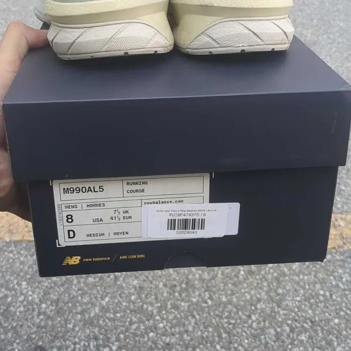 New Balance Aimé Leon Dore New Balance 990v5 M990AL5 Size 8 US Men Size US 8 / EU 41 - 6 Thumbnail