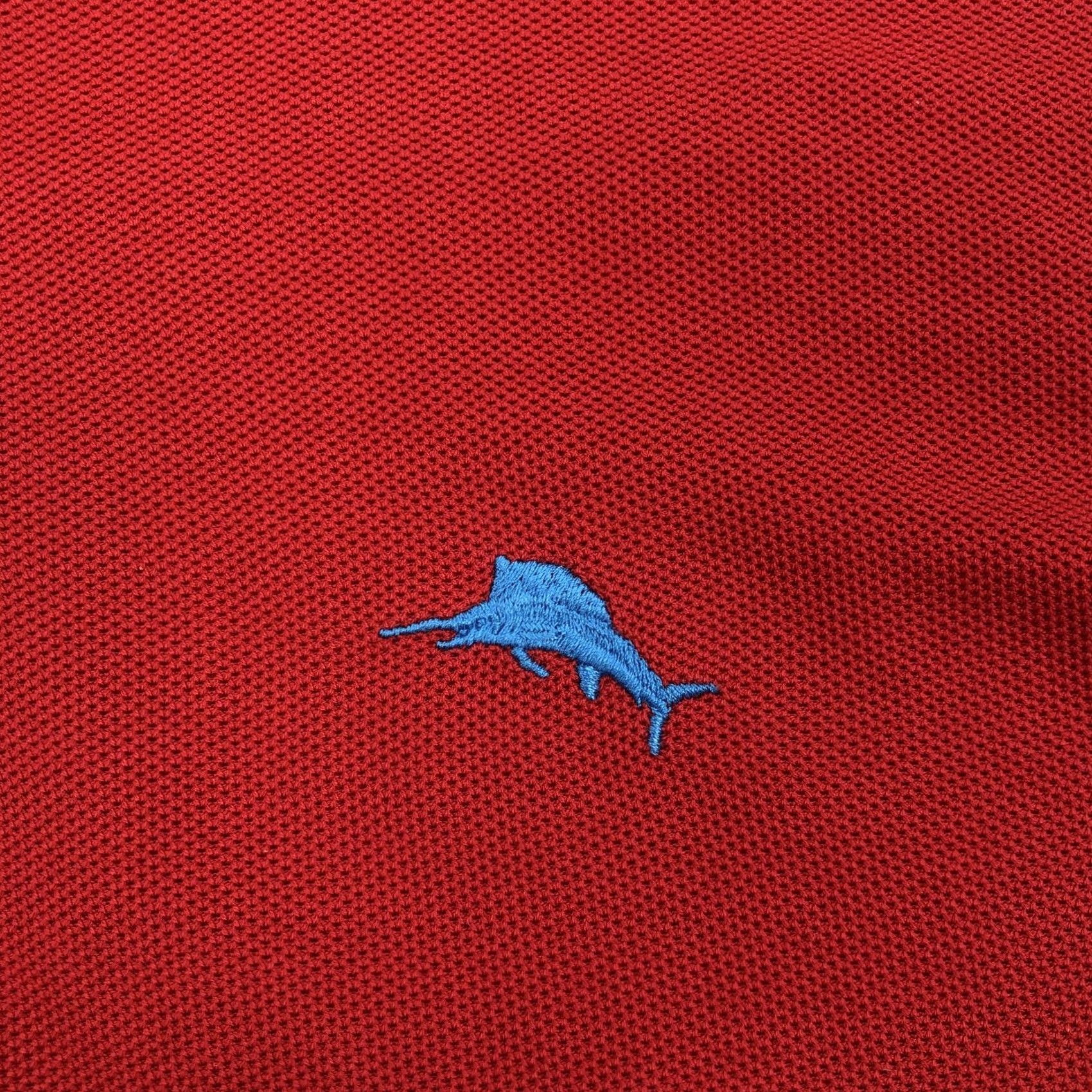 Tommy Bahama Tommy Bahama Polo Shirt Short Sleeve Red XL Men’s Supima Cotton Blend Marlin Embroidered Logo Button Closure Navy Size US XL / EU 56 / 4 - 3 Thumbnail