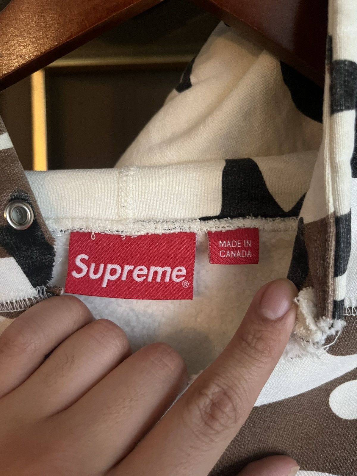 Supreme Supreme Urban Cow Camo Box Logo Hoodie Size US L / EU 52-54 / 3 - 7 Thumbnail