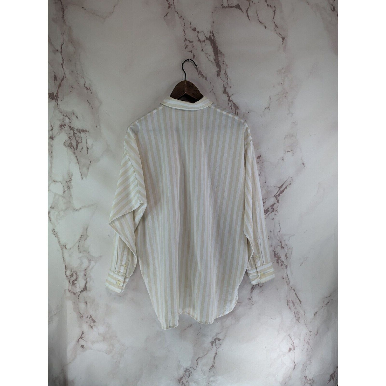 Everlane Everlane Shirt Women XL Striped Button Silky Cotton Relaxed Size XL / US 12-14 / IT 48-50 - 5 Thumbnail