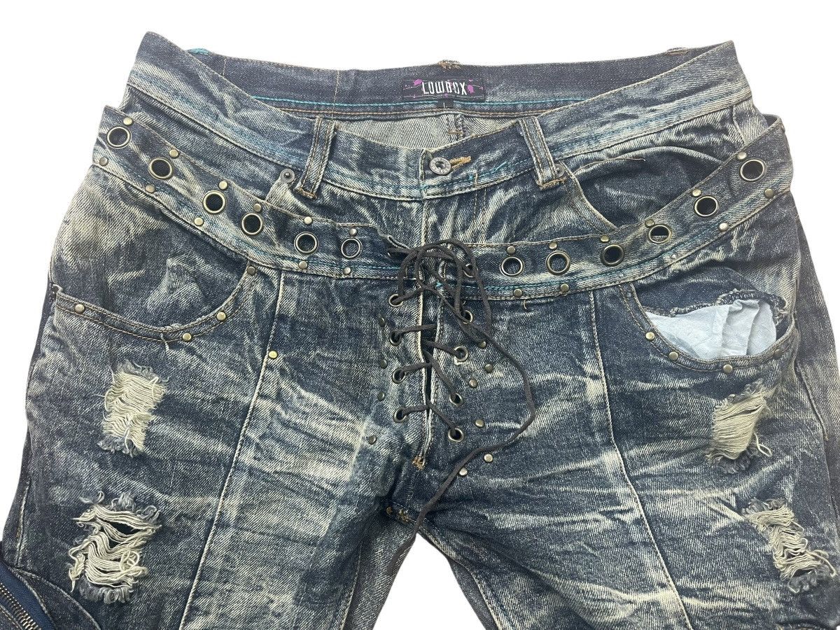 LOWBOX Lowbox Cargo Jeans Streetwear Size US 32 / EU 48 - 3 Thumbnail