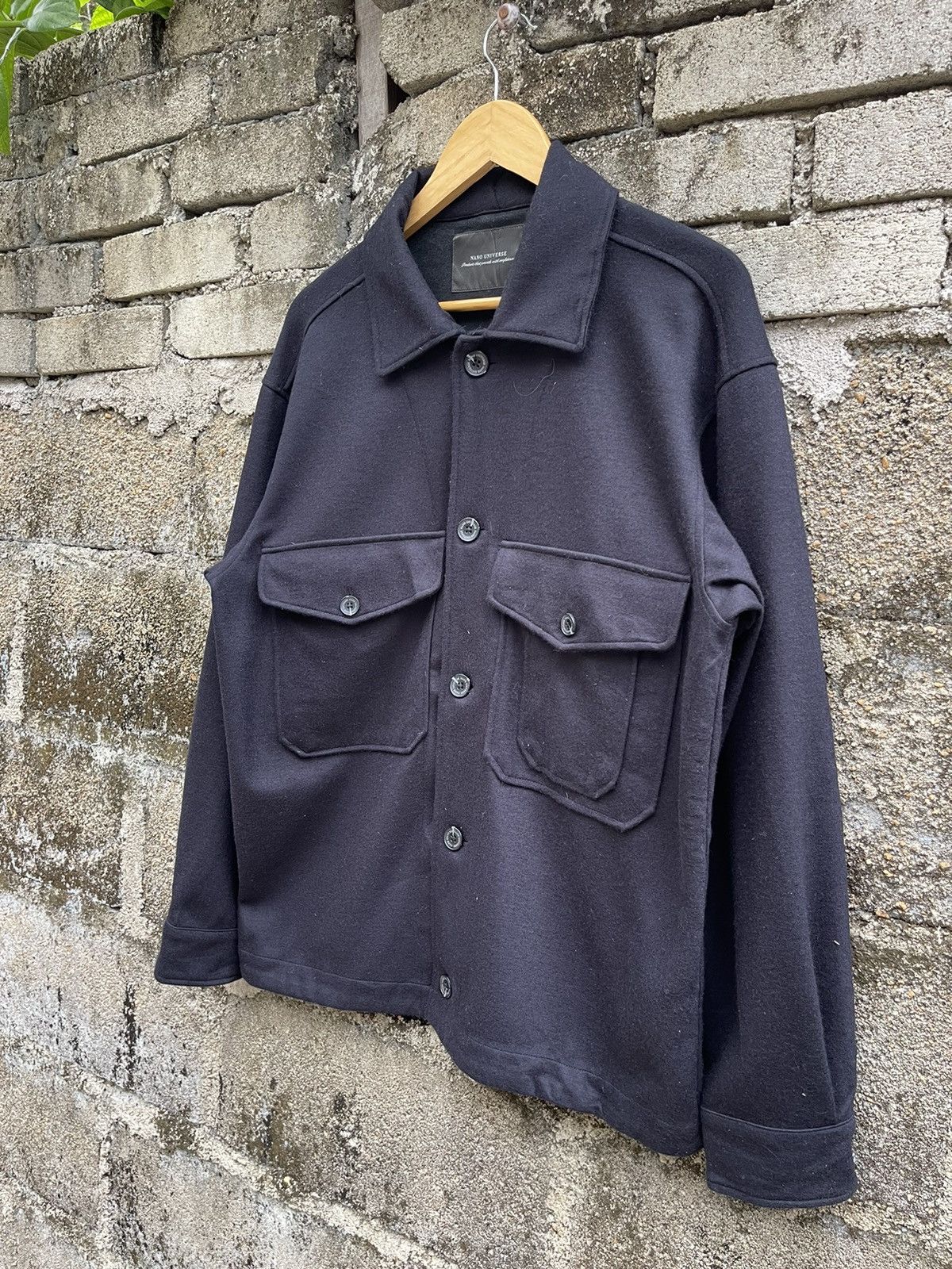 Japanese Brand JAPANESE NANO UNIVERSE BUTTON UP JACKET Size US M / EU 48-50 / 2 - 7 Thumbnail