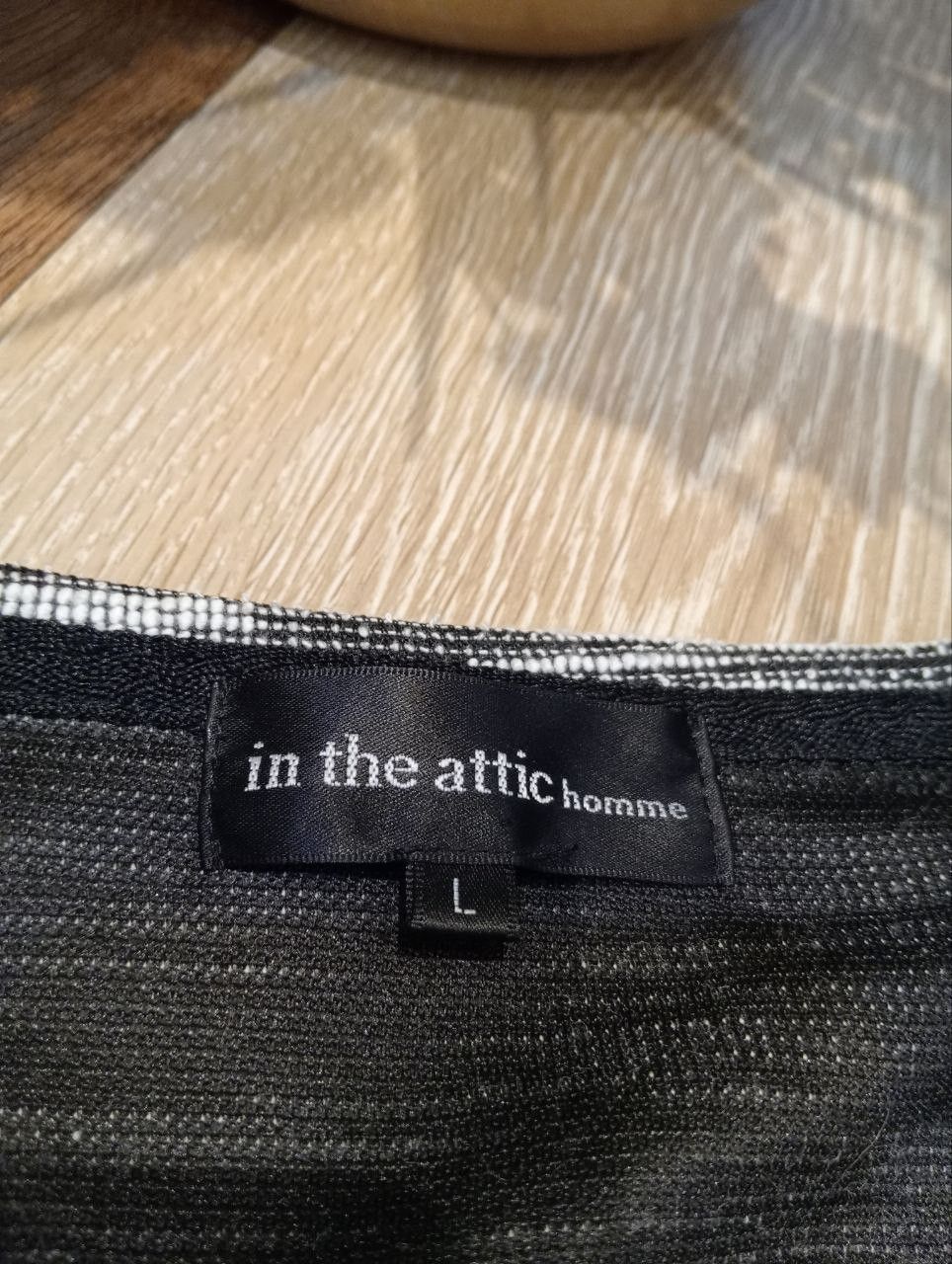 In The Attic IN THE ATTIC HOMME JAPAN V-NECK L/S T-SHIRT Size US L / EU 52-54 / 3 - 5 Thumbnail