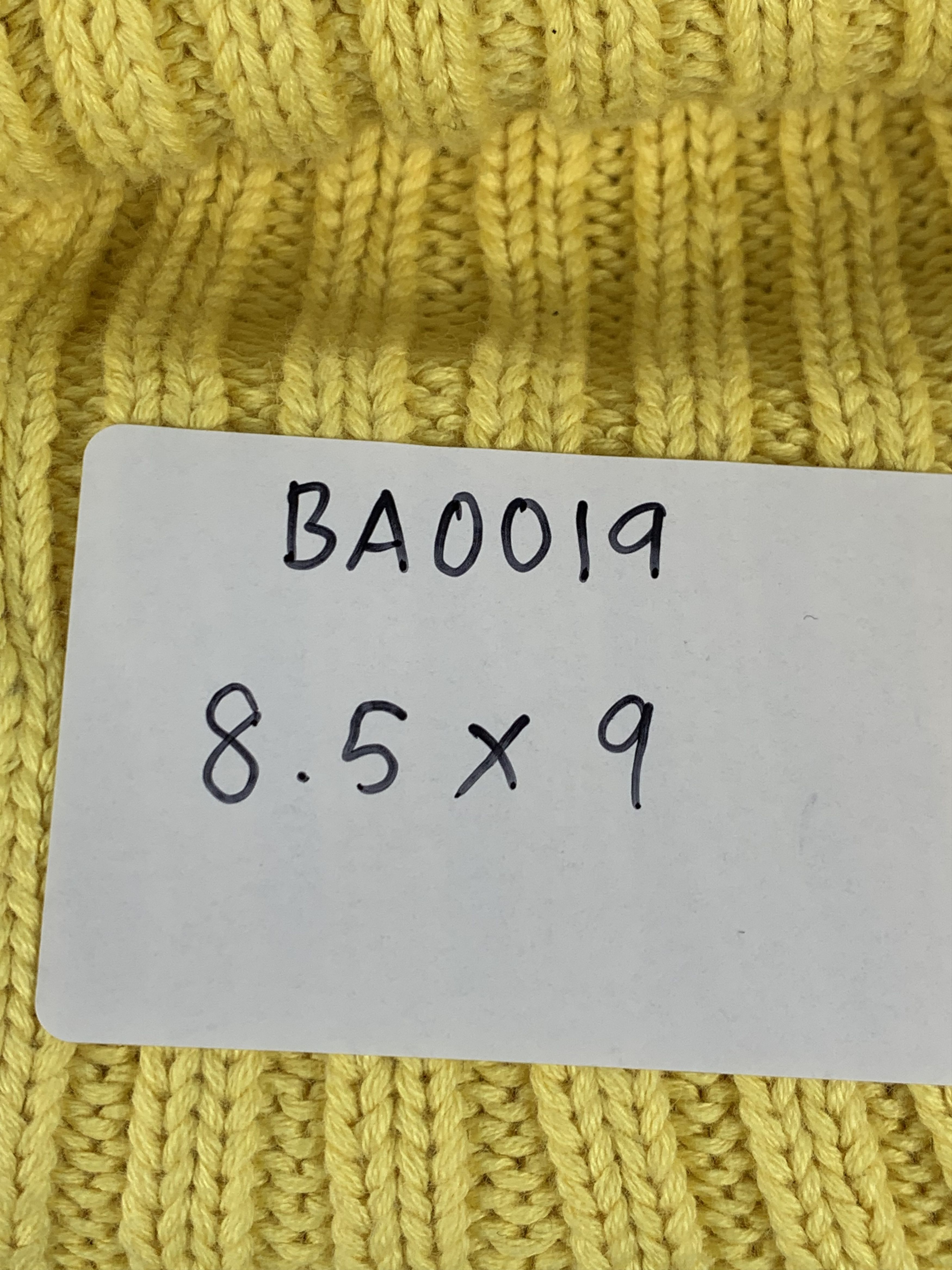 Ben Davis Vintage Ben Davis Beanie Hat Yellow BA0019 Size ONE SIZE - 8 Thumbnail