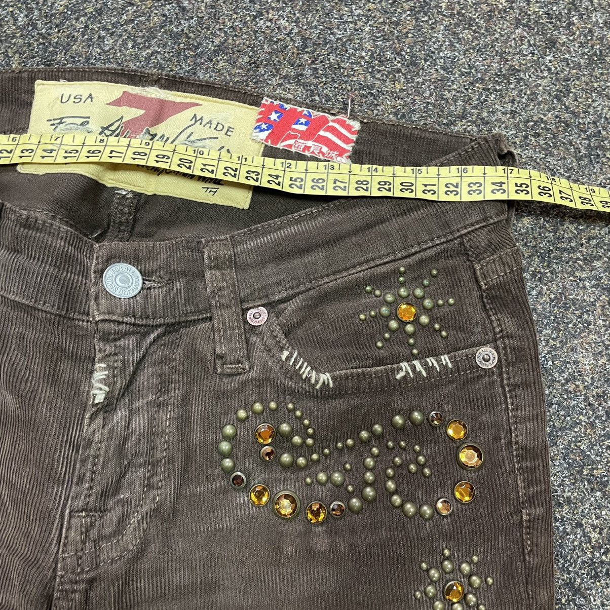 Vintage Y2K Vintage Flared Bootcut Jeans Distressed Grunge Baggy Size 32" / US 10 / IT 46 - 6 Thumbnail