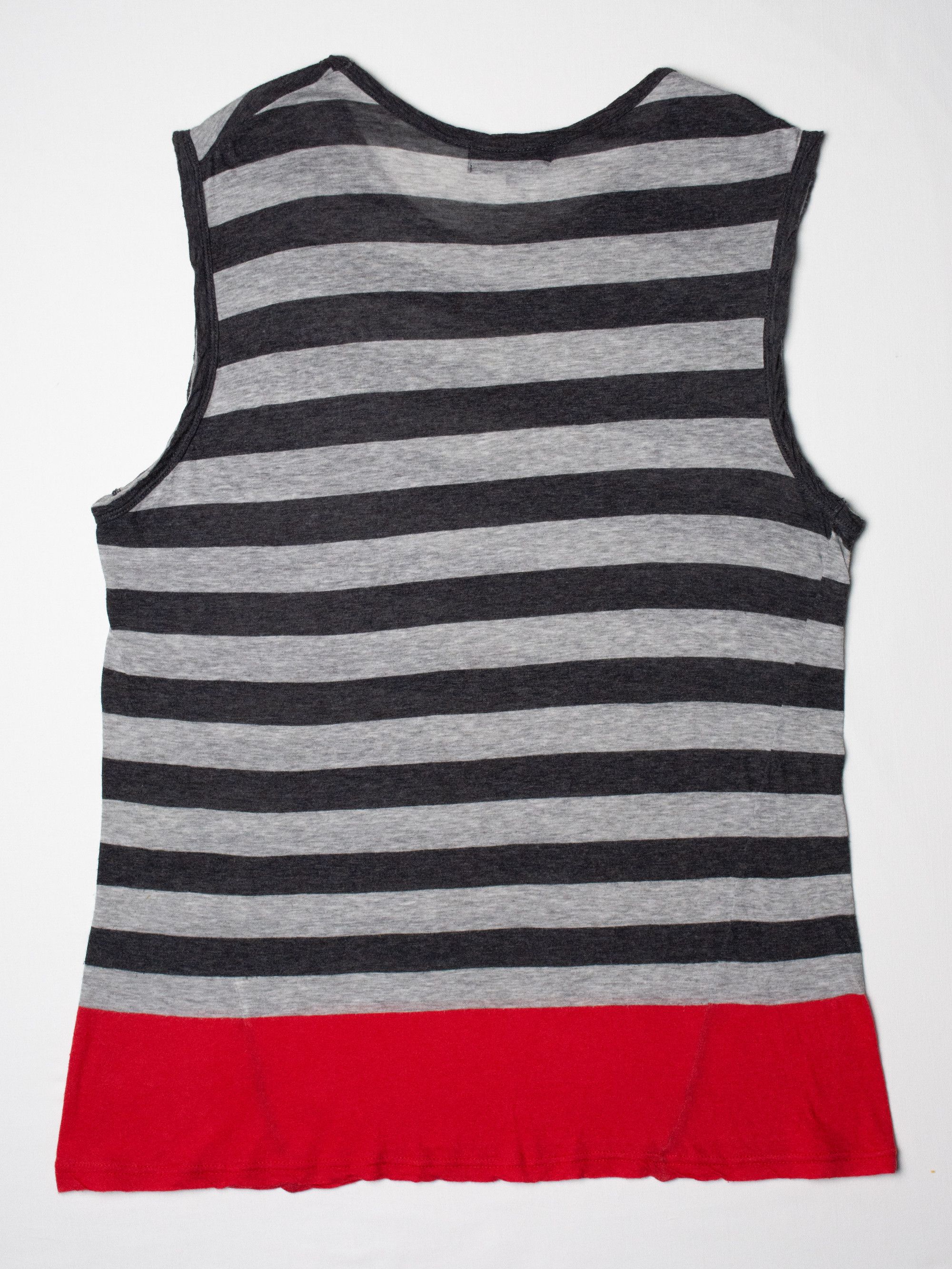 Yohji Yamamoto Y's - striped tank top - women's size 3 Size M / US 6-8 / IT 42-44 - 3 Thumbnail