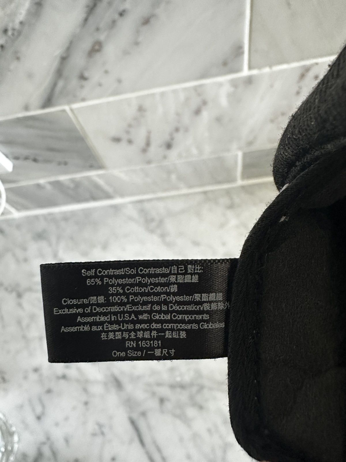 Rhude RHUDE Chevron Hat Size ONE SIZE - 5 Thumbnail