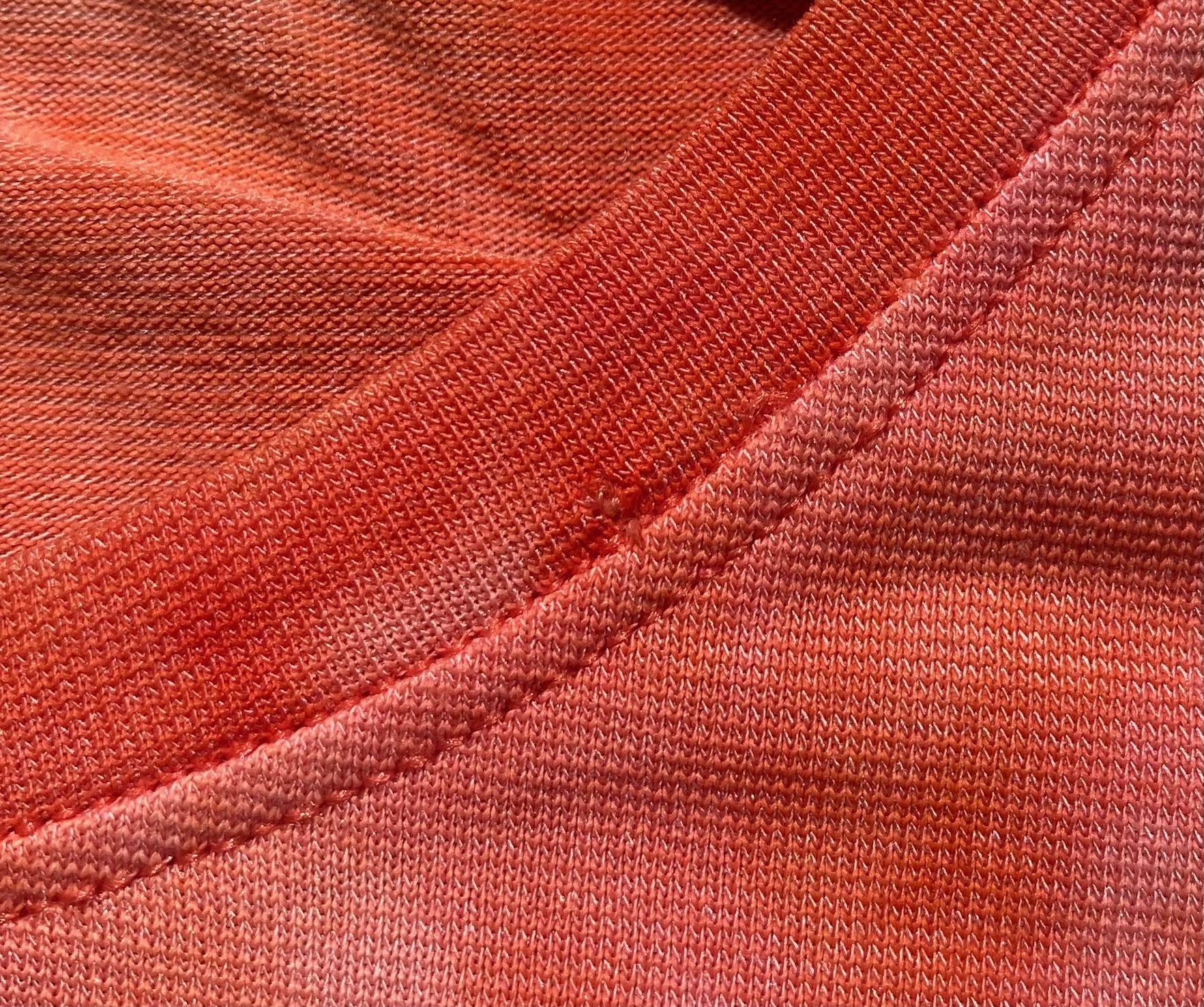 Lululemon Lululemon Always Agile White Warm Coral Tie-Dye Shirt Medium Size US M / EU 48-50 / 2 - 9 Thumbnail