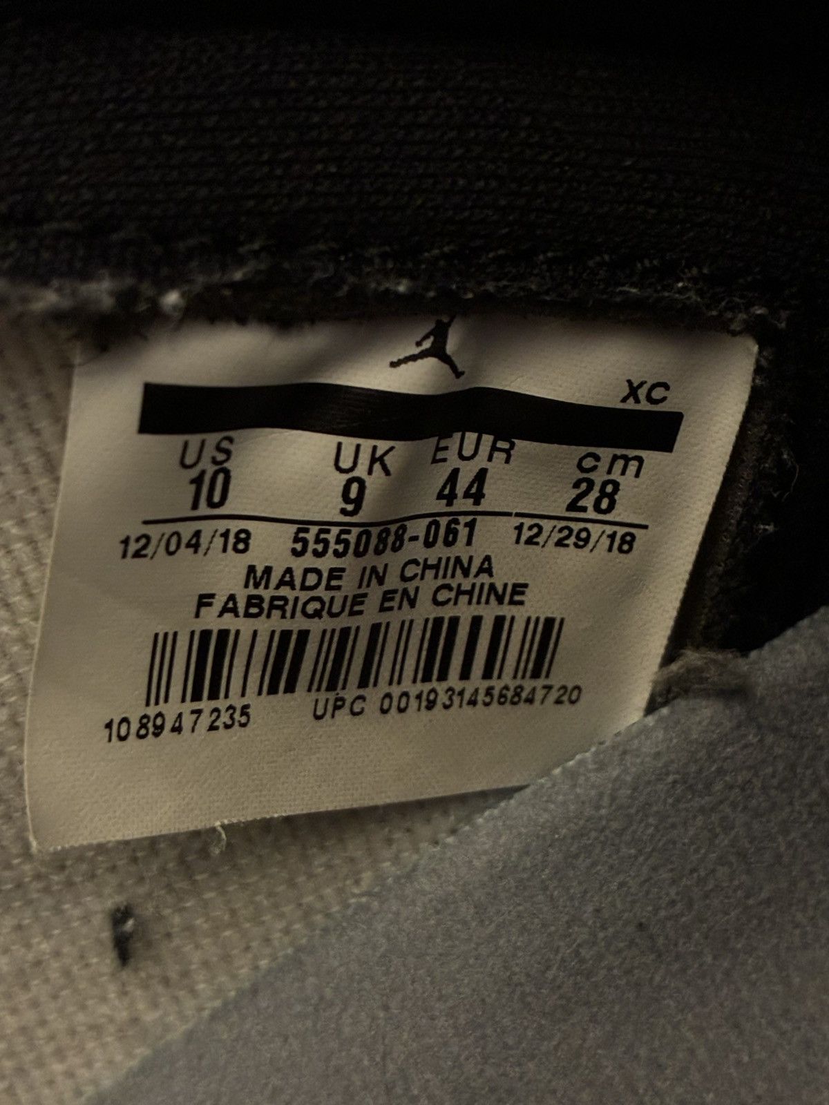 Jordan Brand Jordan 1 black gym red Size US 10 / EU 43 - 7 Thumbnail