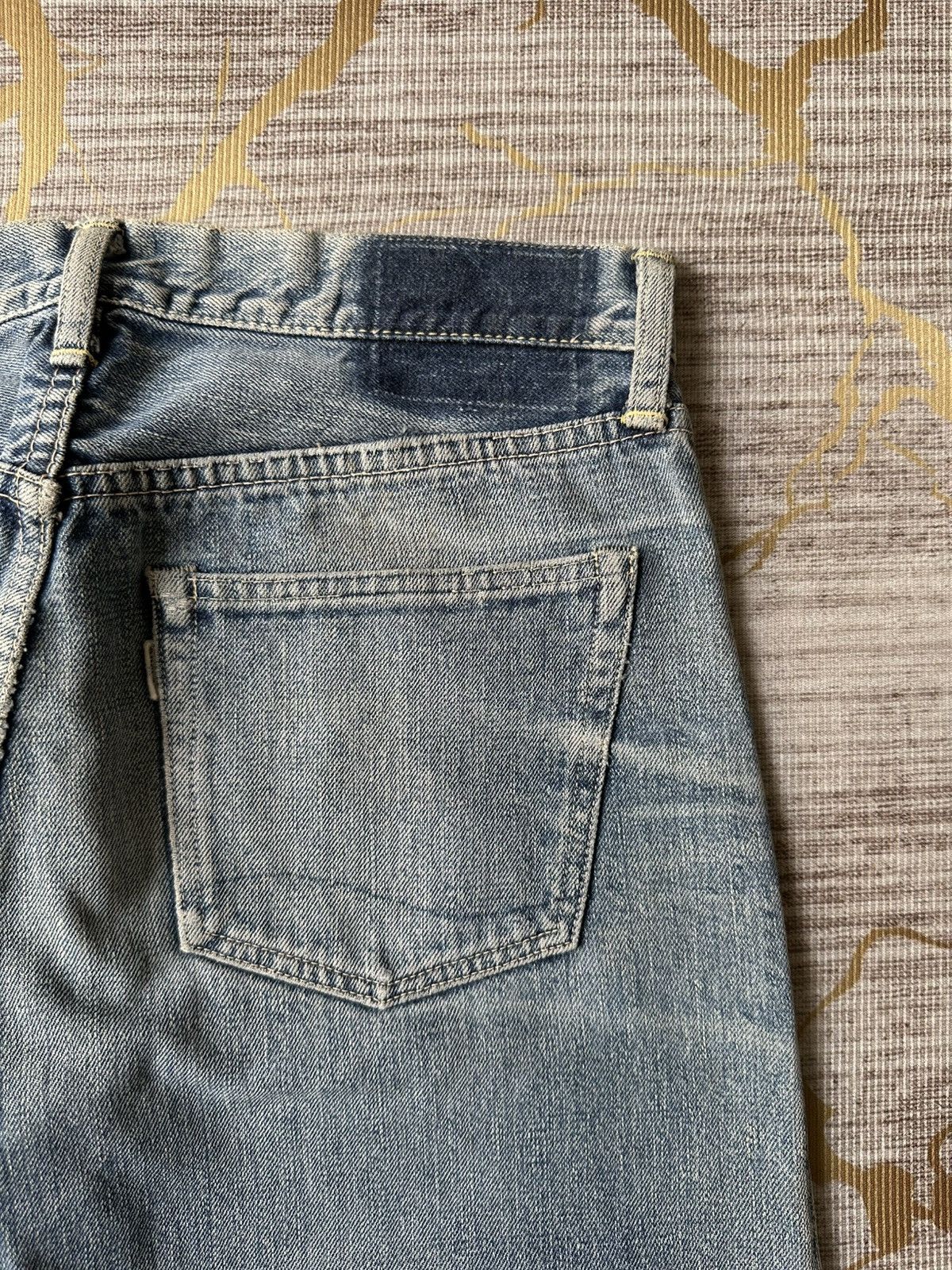 Orslow Orslow Japan Selvedge Faded Blue Denim Size US 30 / EU 46 - 13 Thumbnail