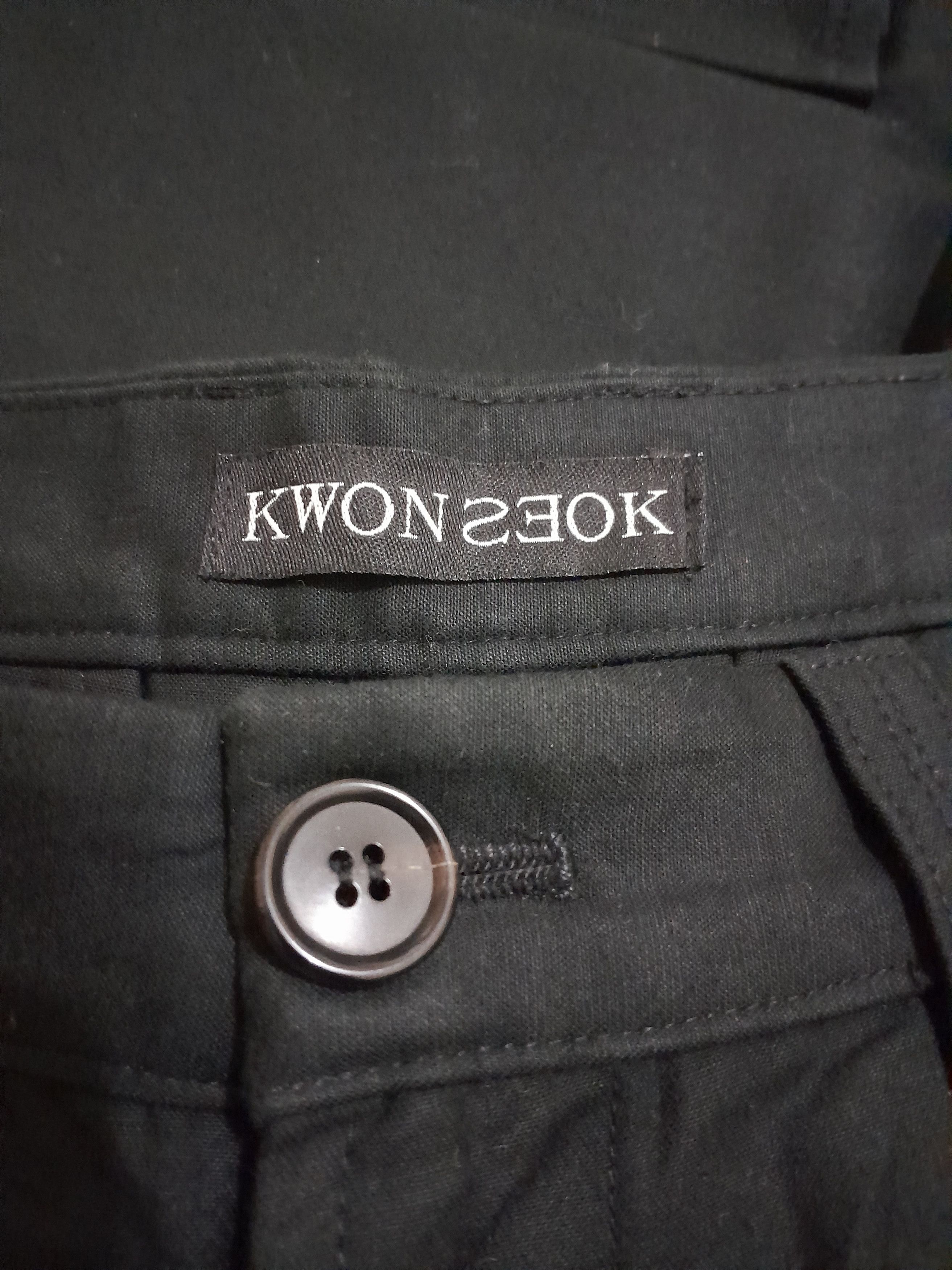 Designer × Japanese Brand Kwon seok double pleated 4 pocket back Size US 28 / EU 44 - 6 Thumbnail