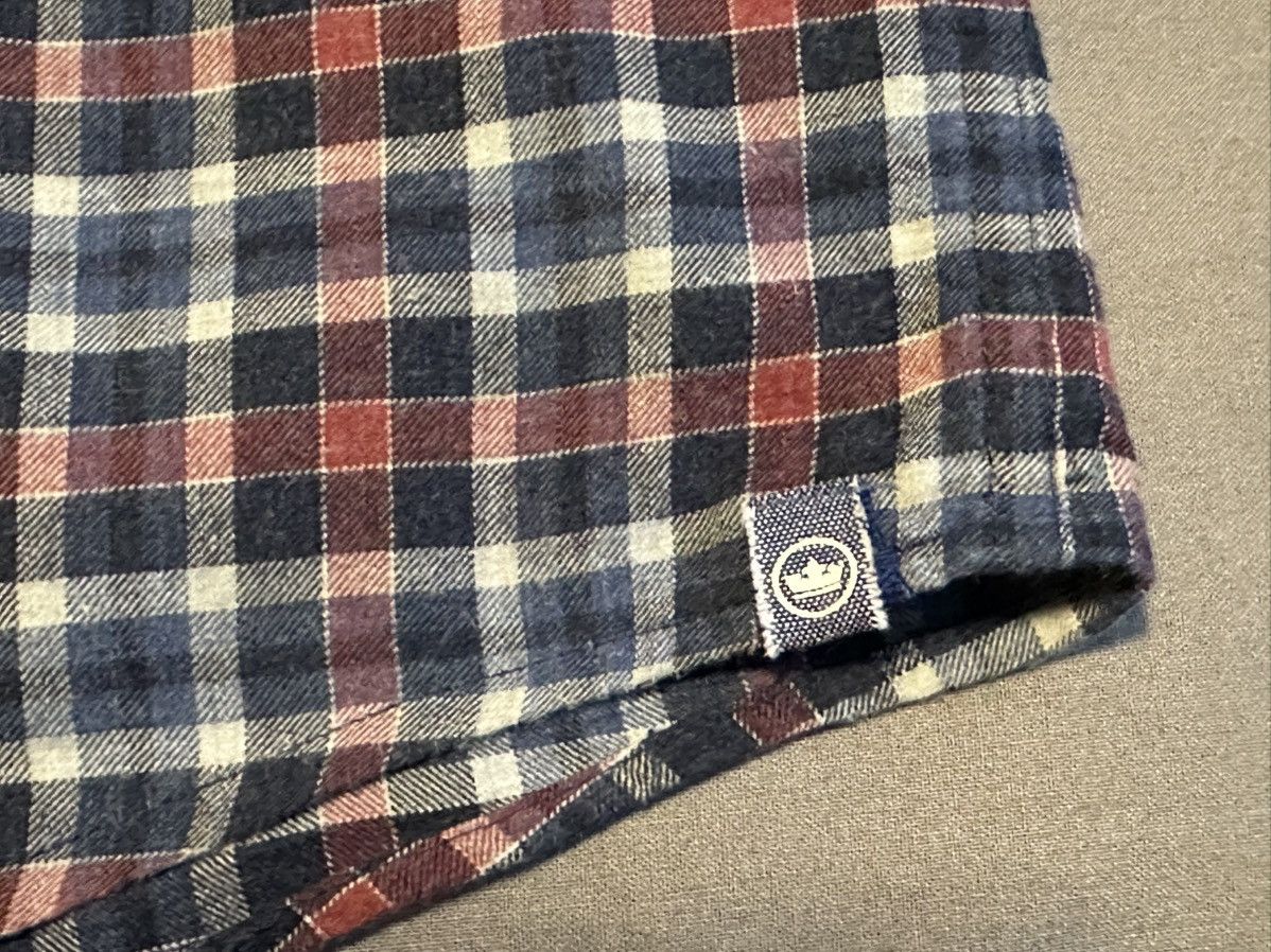 Peter Millar Peter Millar Blue Red Plaid Button Down Shirt Long Sleeve Size US L / EU 52-54 / 3 - 2 Thumbnail