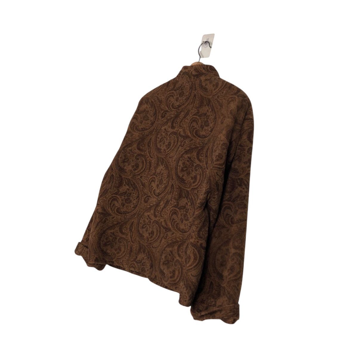Japanese Brand Cropped Wool Biker Jacket Levilla Navajo Design IsseyMiyake Size US M / EU 48-50 / 2 - 11 Thumbnail