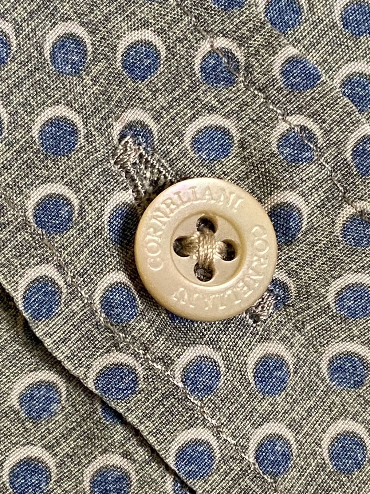Corneliani Corneliani Silk Button Shirt Size: 15 Size US M / EU 48-50 / 2 - 4 Thumbnail