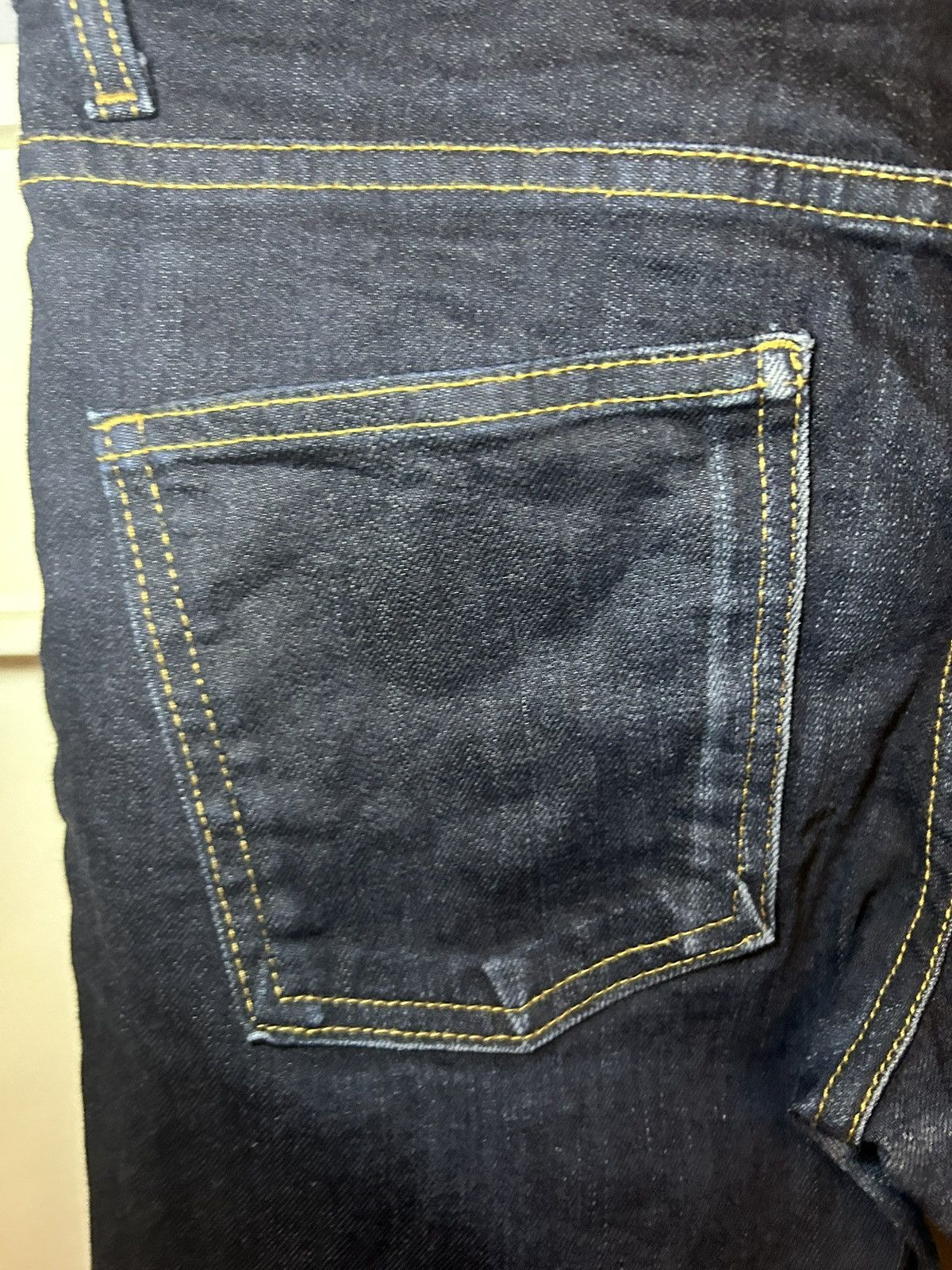 Naked & Famous Naked & Famous Deep Indigo Stretch Selvedge Denim jeans Size US 31 - 12 Thumbnail