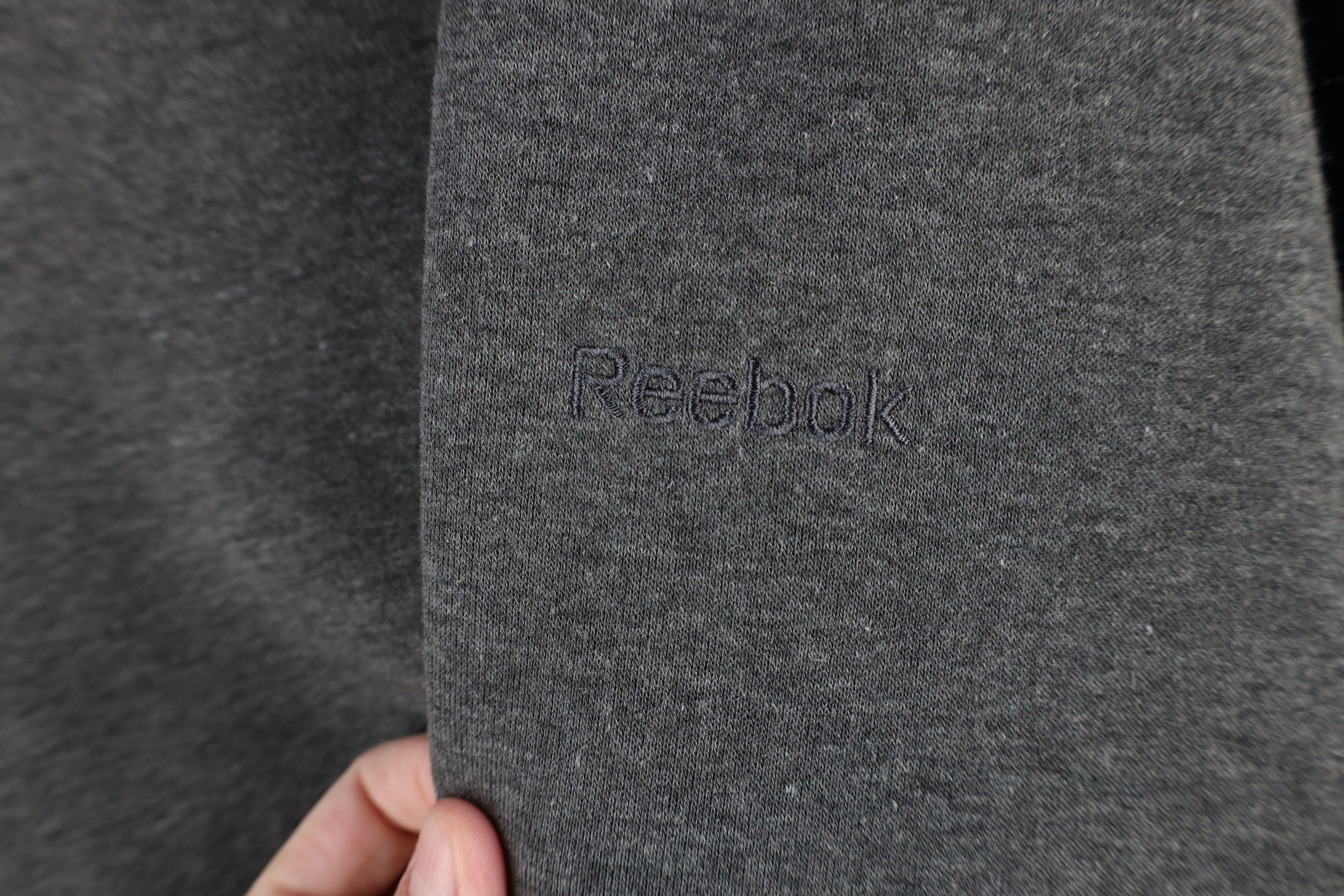 Reebok × Vintage Vintage Y2K Reebok Spell Crewneck Sweatshirt Heather Gray Size US XXL / EU 58 / 5 - 4 Thumbnail