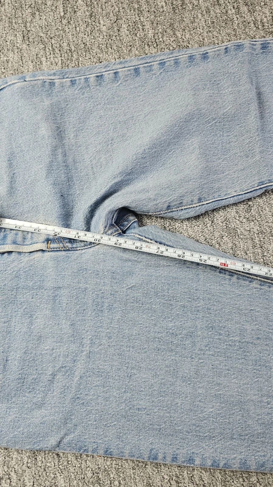 Levi's Levis Premium 501 Straight Jeans Women W29 L30 Light Wash Size 29" - 8 Thumbnail