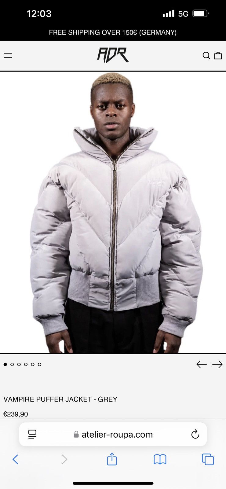 Other Atelier d’ Roupa double zip bomber XXL Size US XXL / EU 58 / 5 - 11 Thumbnail